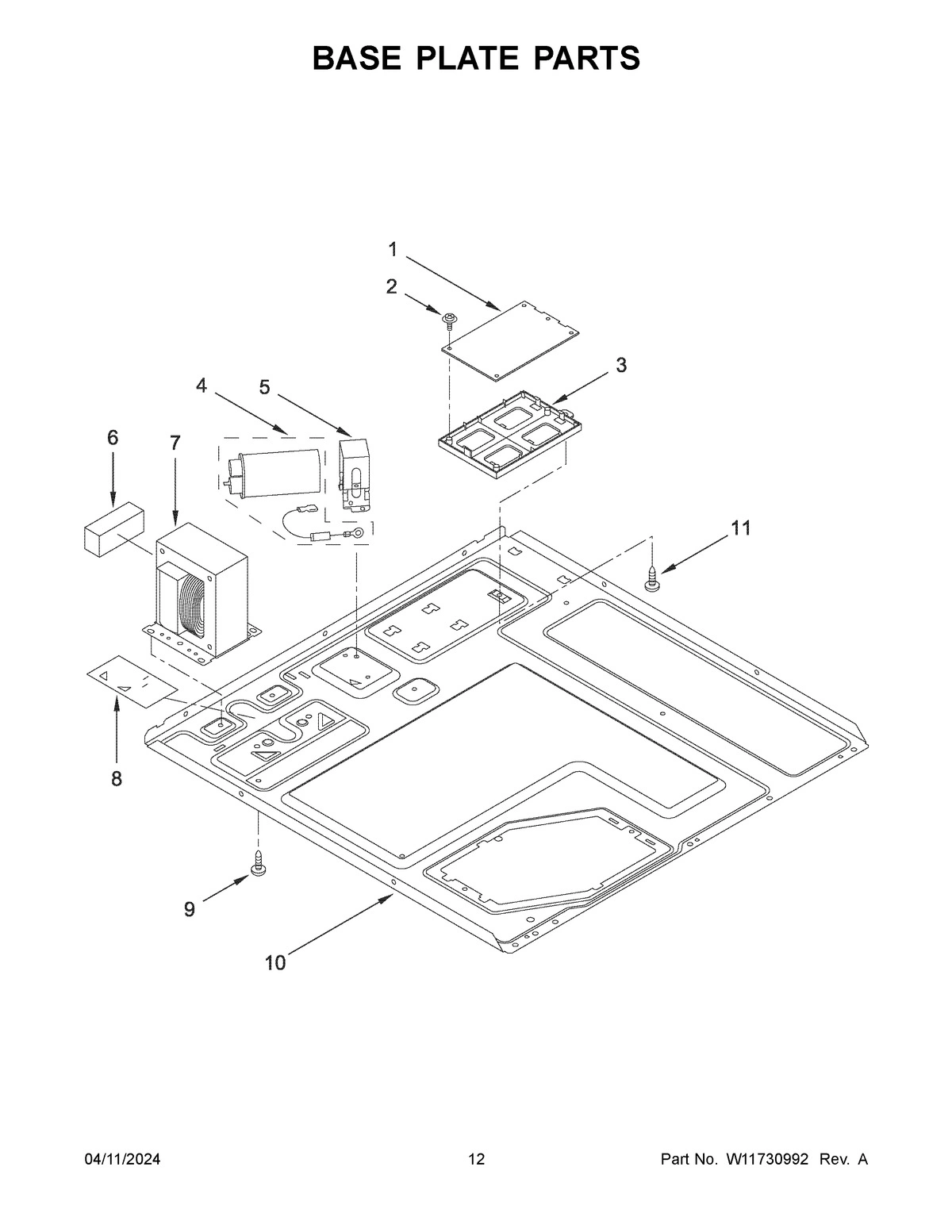07 - BASE PLATE PARTS
