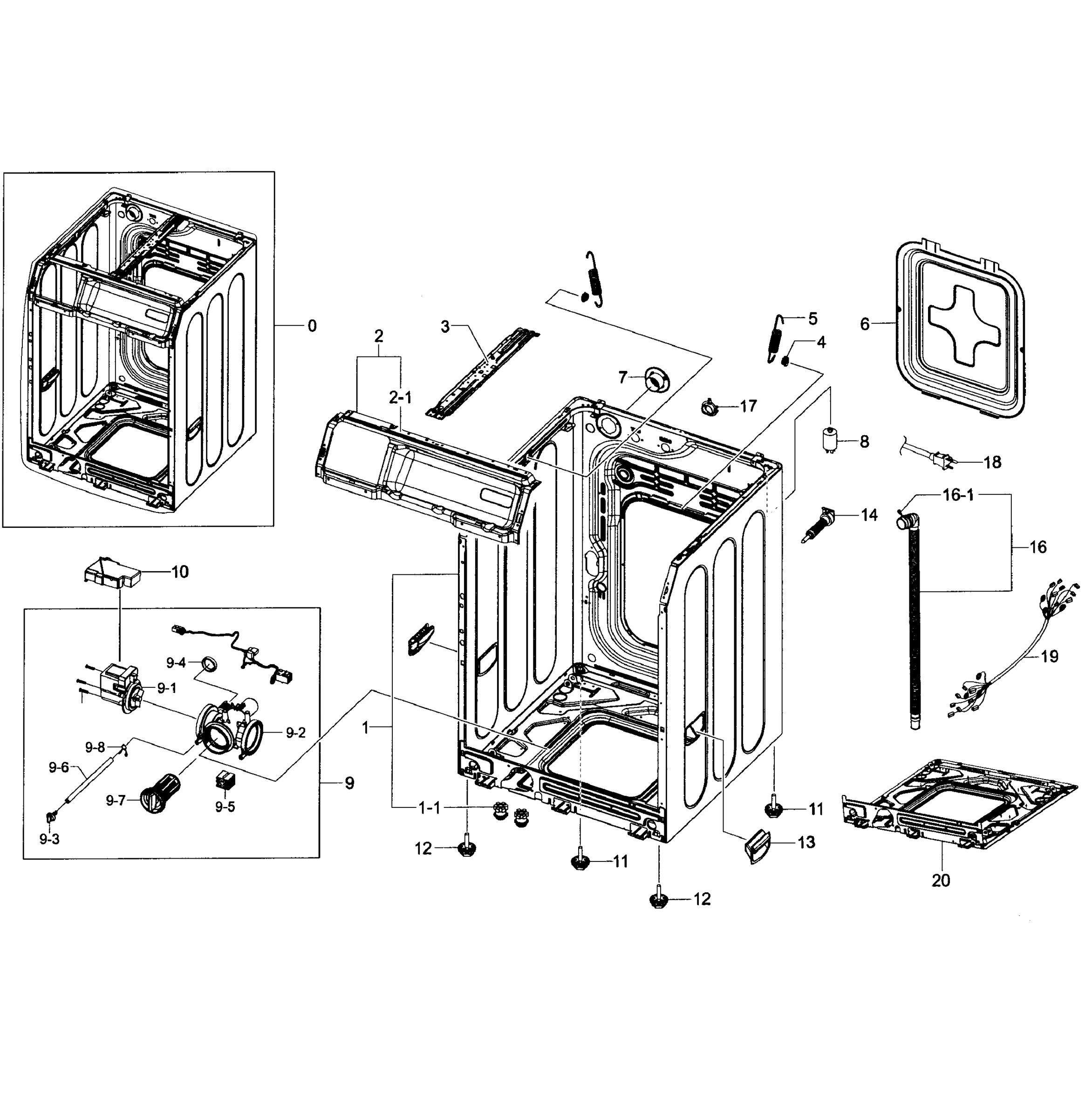 CABINET ASSY