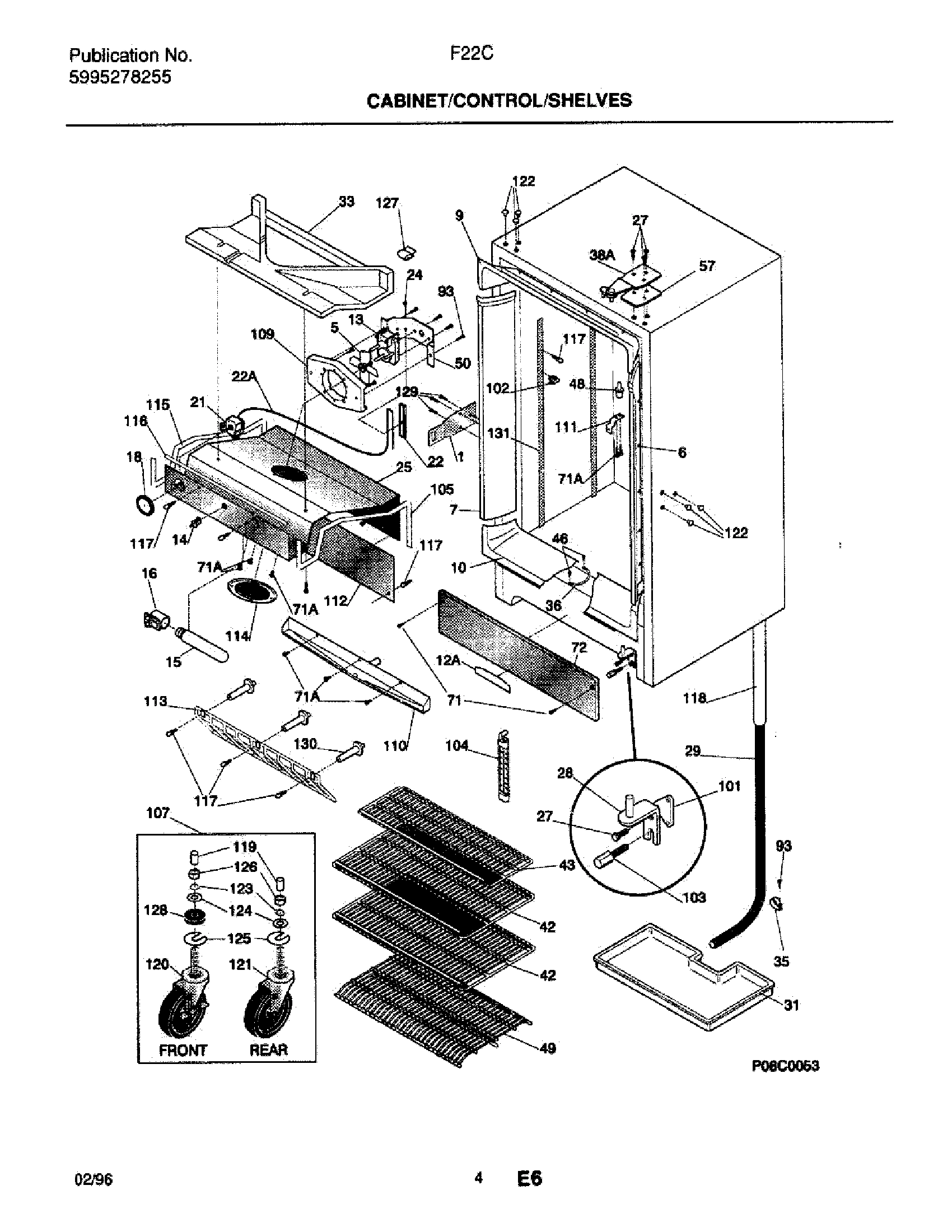 05 - CABINET/CONTROL/SHELVES