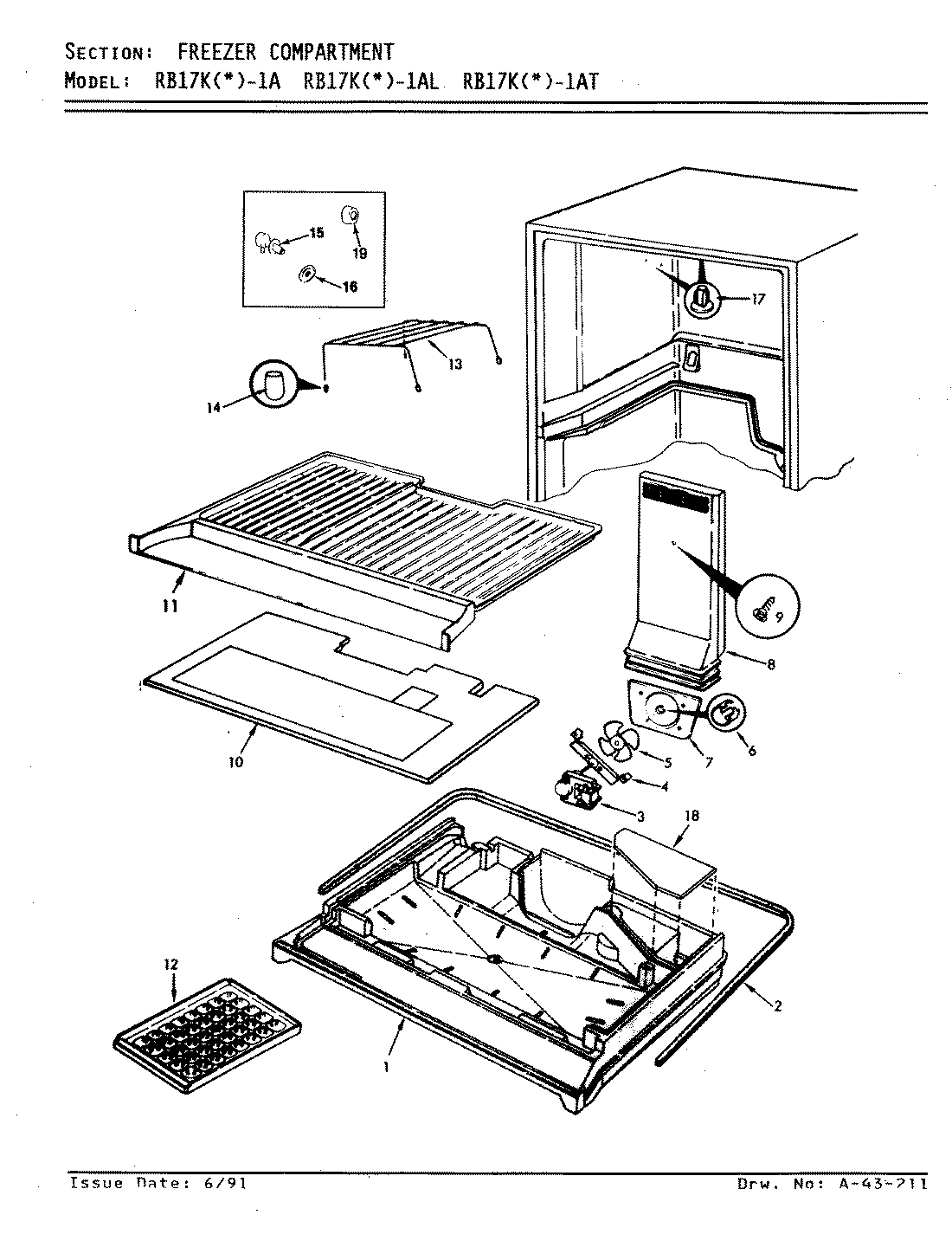 01 - FREEZER COMPARTMENT