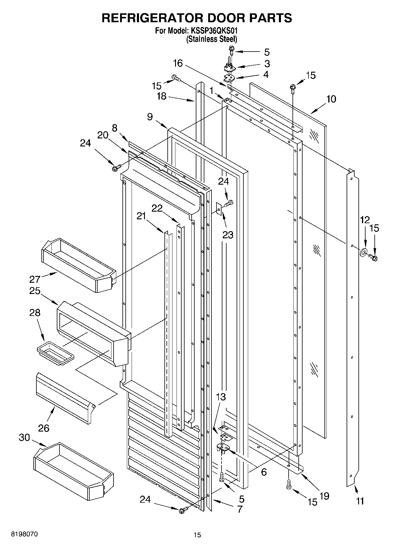10 - REFRIGERATOR DOOR