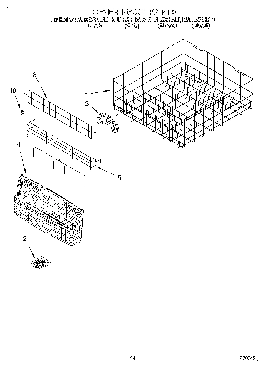 11 - LOWER RACK