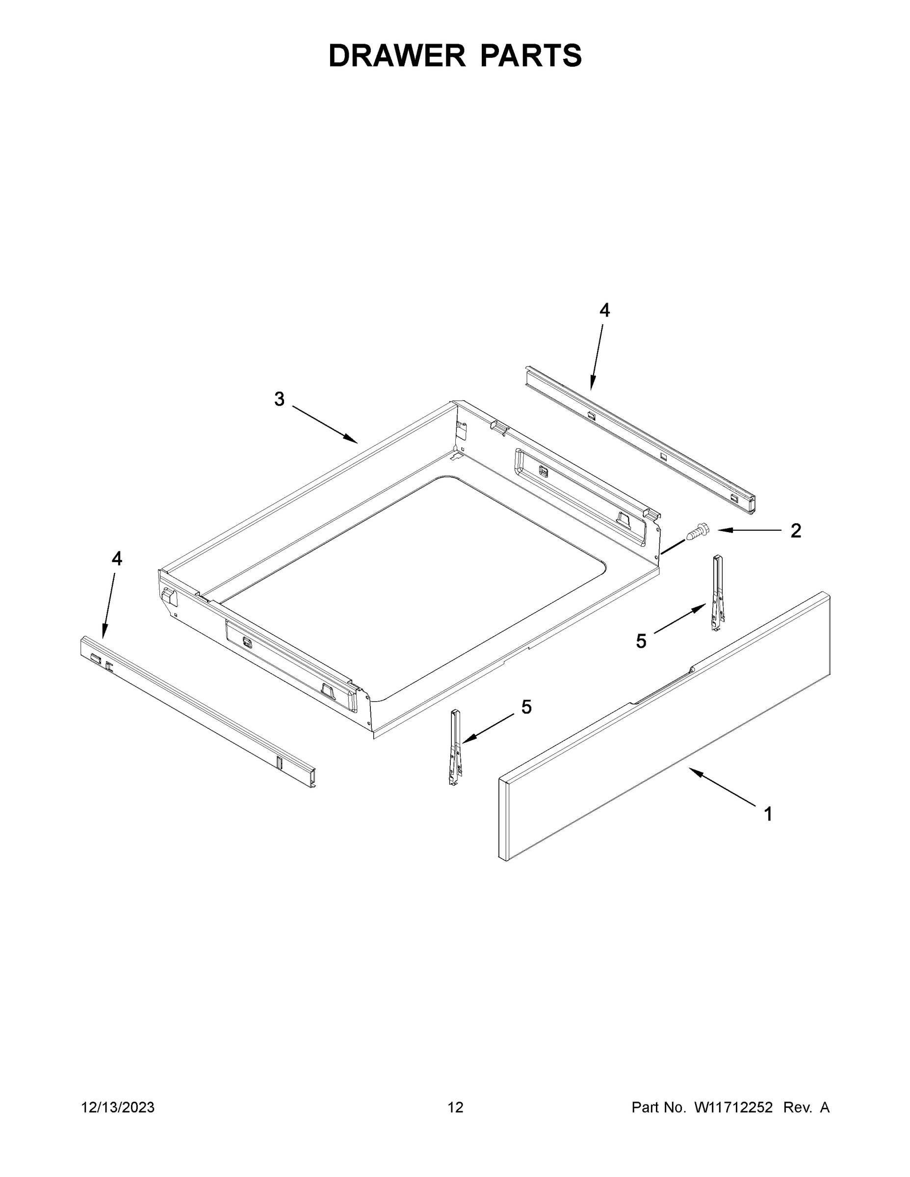 07 - DRAWER PARTS