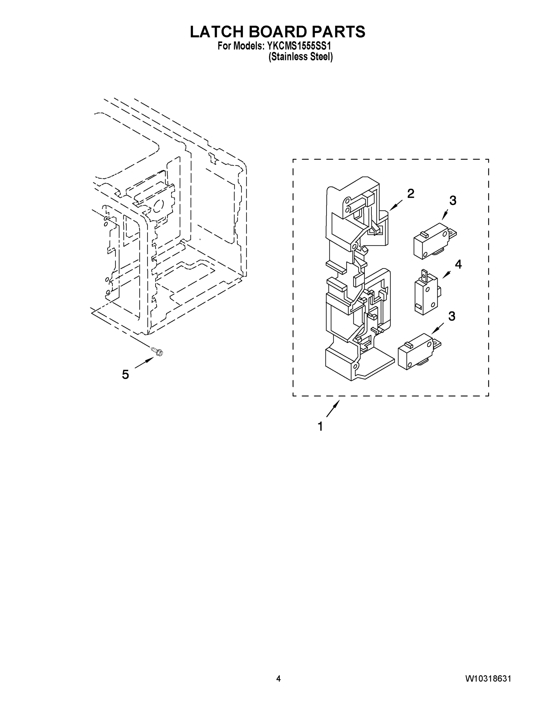 04 - LATCH BOARD PARTS