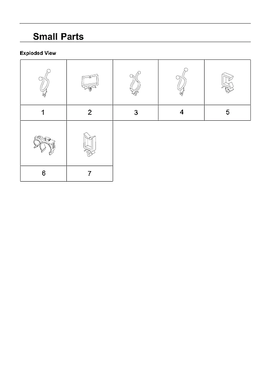 SMALL PARTS