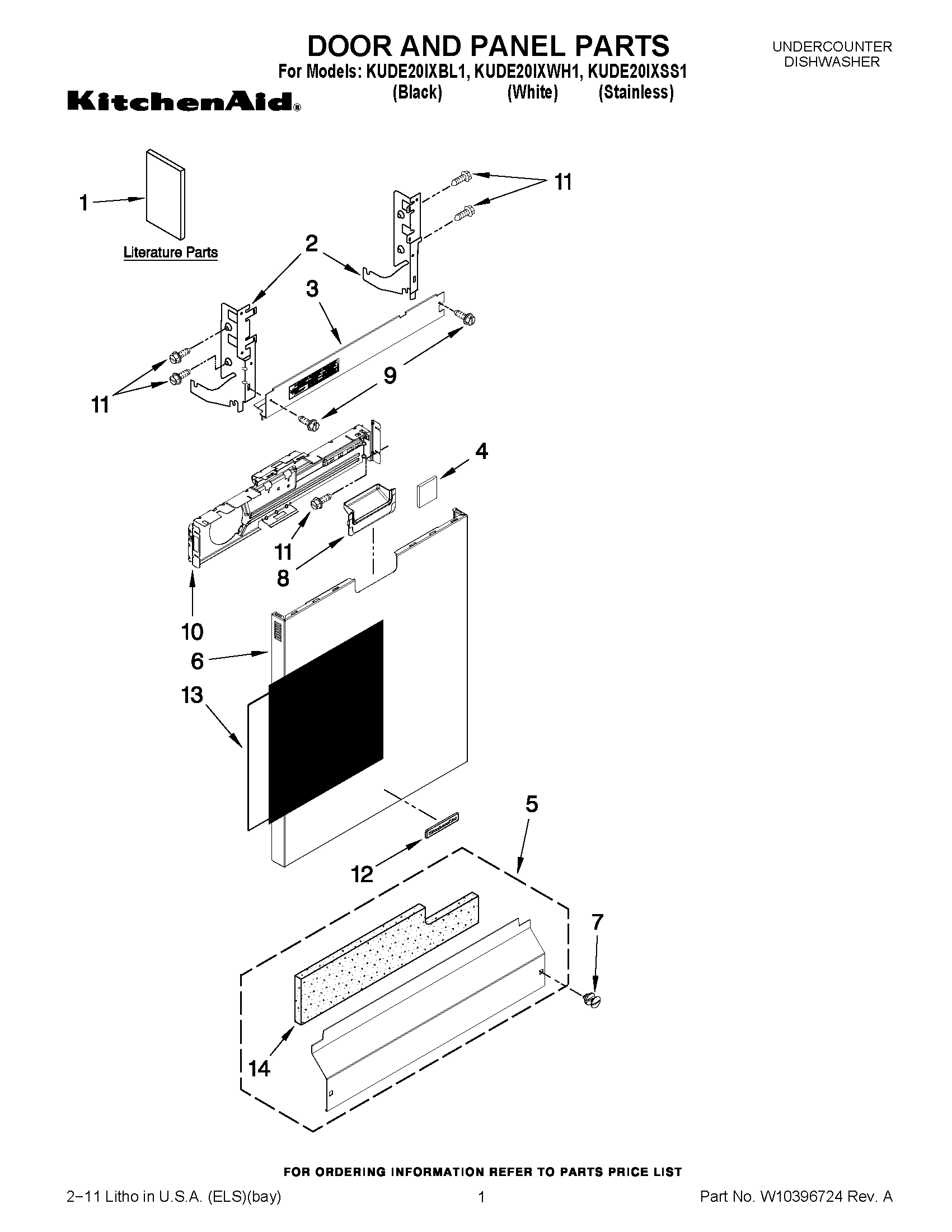 01 - DOOR AND PANEL PARTS
