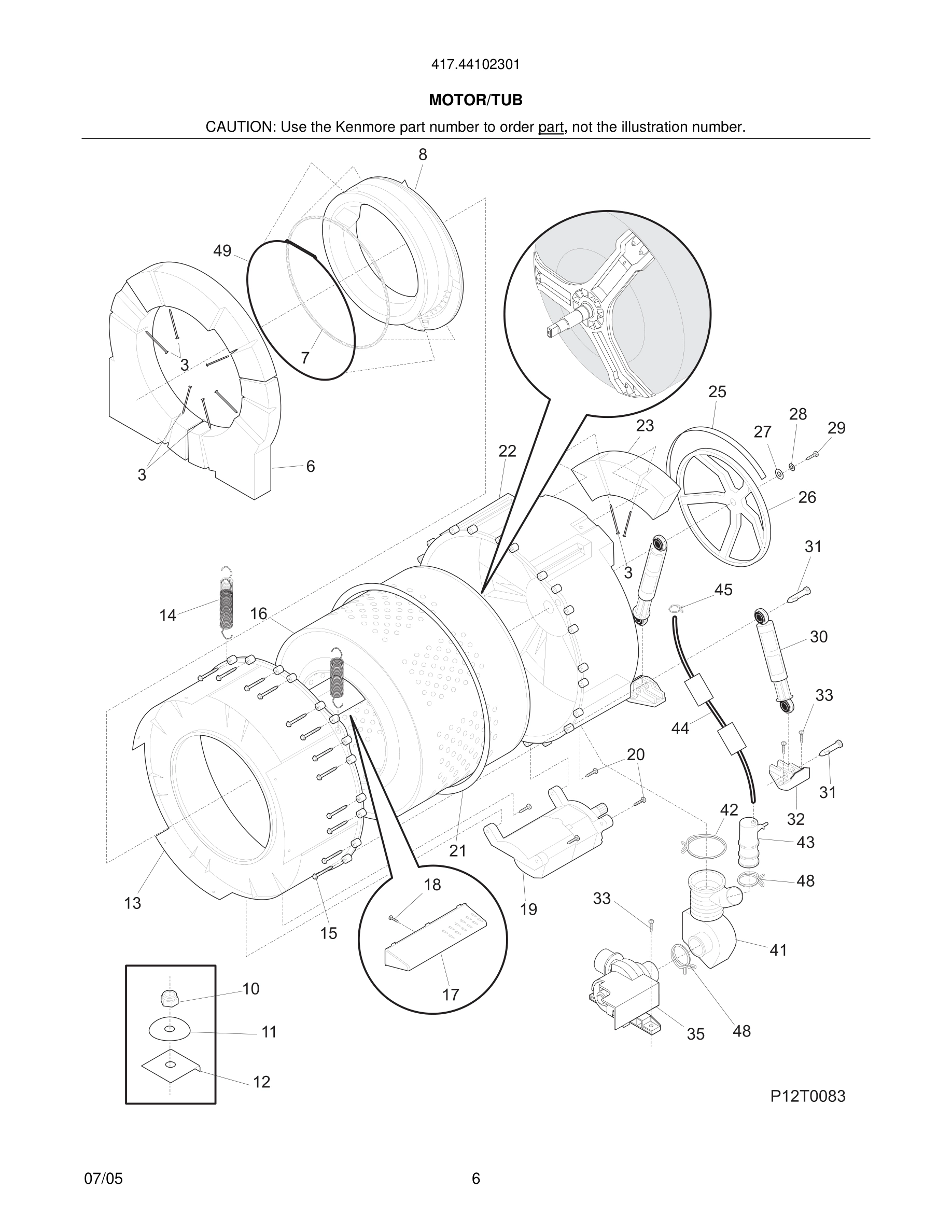 07 - MOTOR/TUB