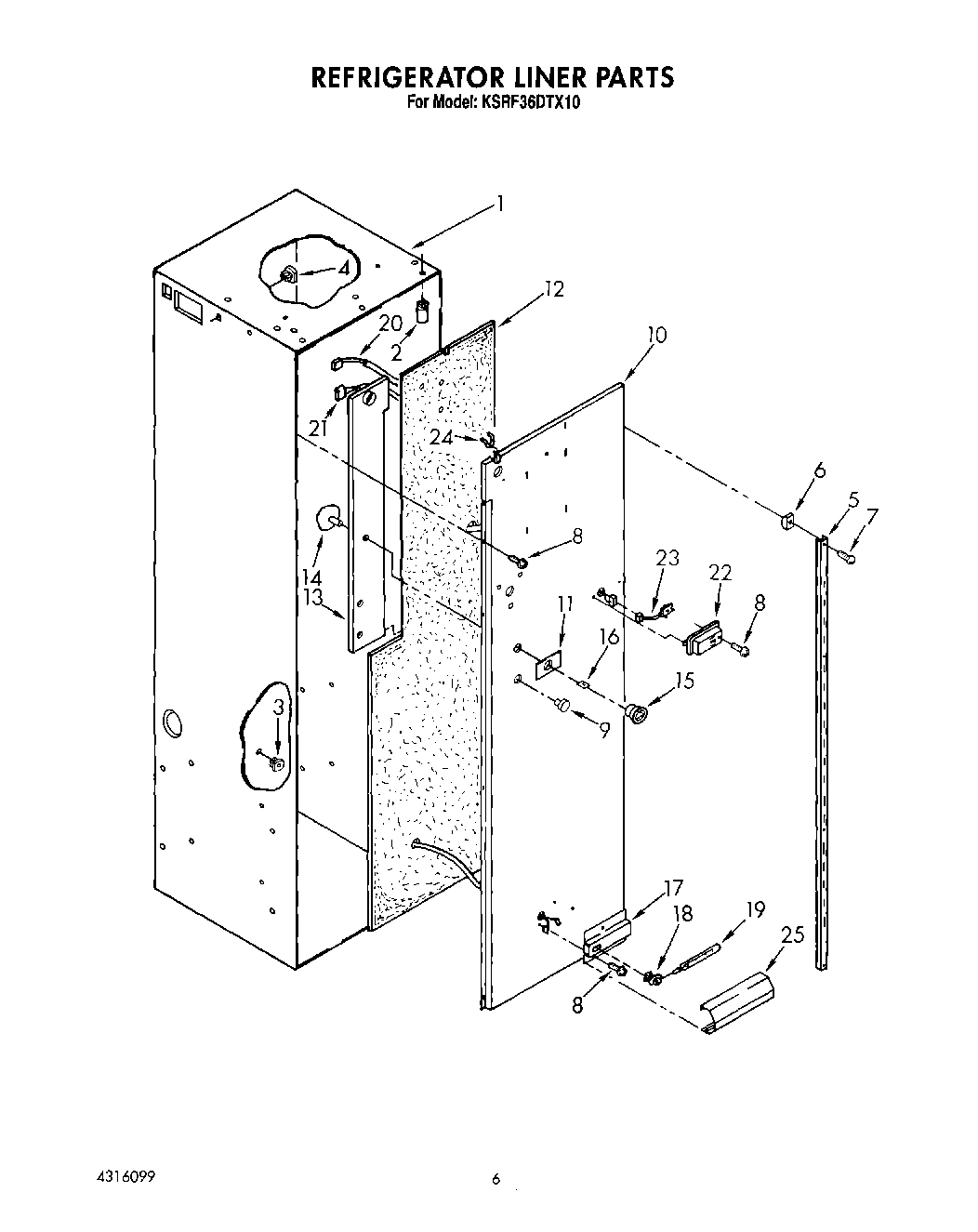 03 - REFRIGERATOR LINER