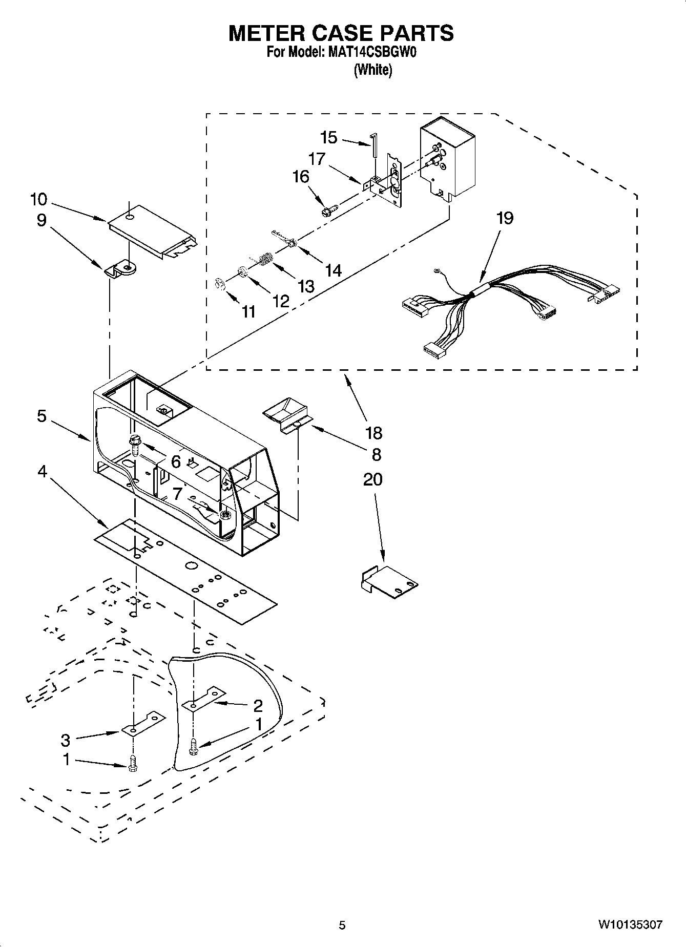 03 - METER CASE PARTS