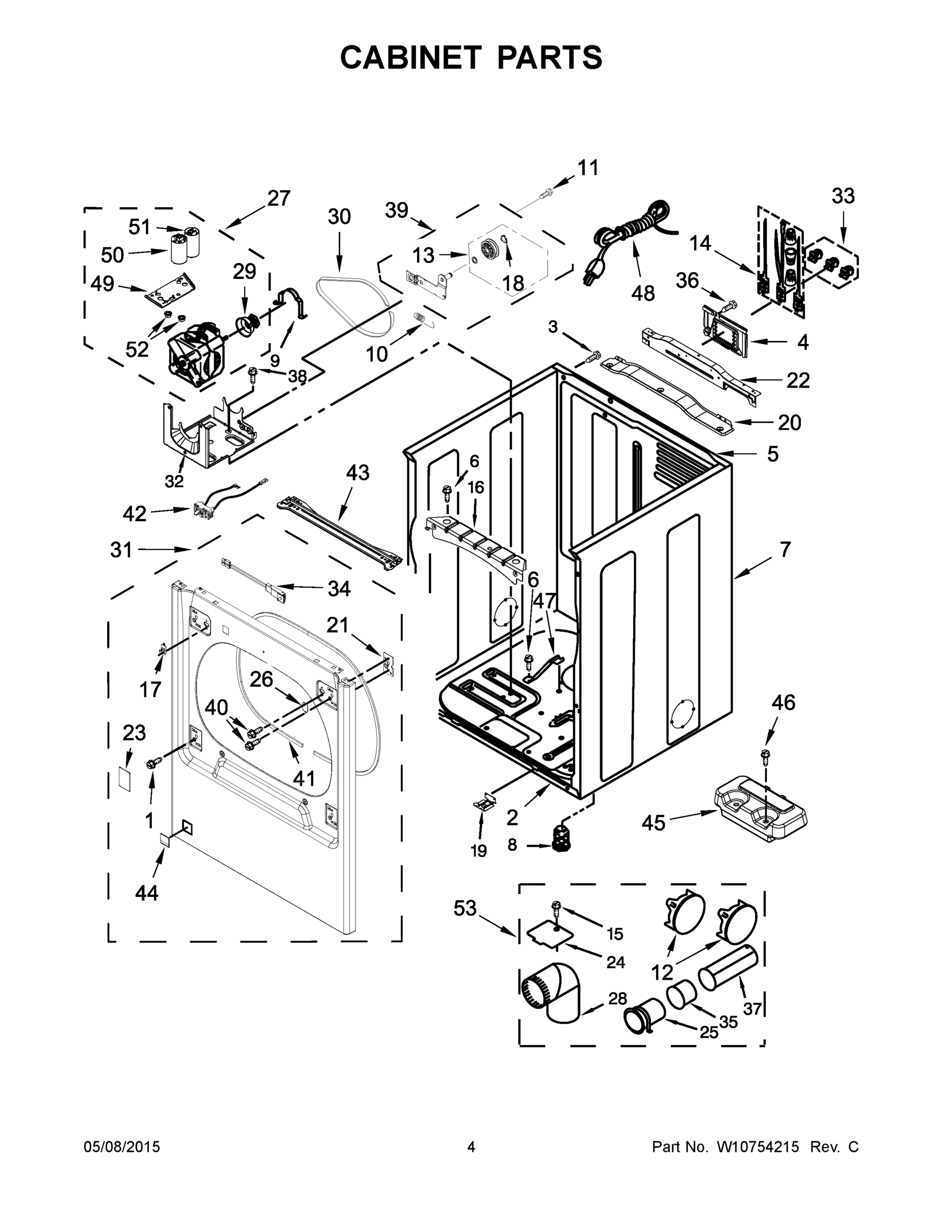 03 - CABINET PARTS