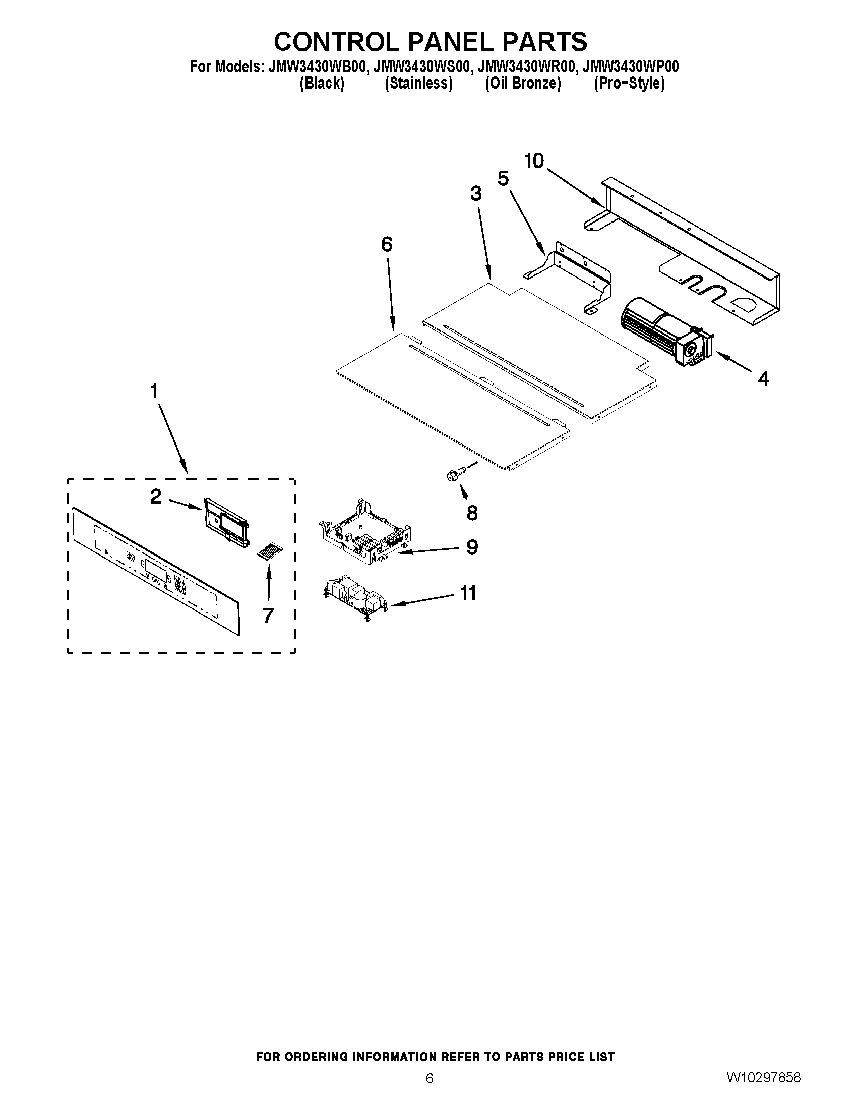 04 - CONTROL PANEL PARTS