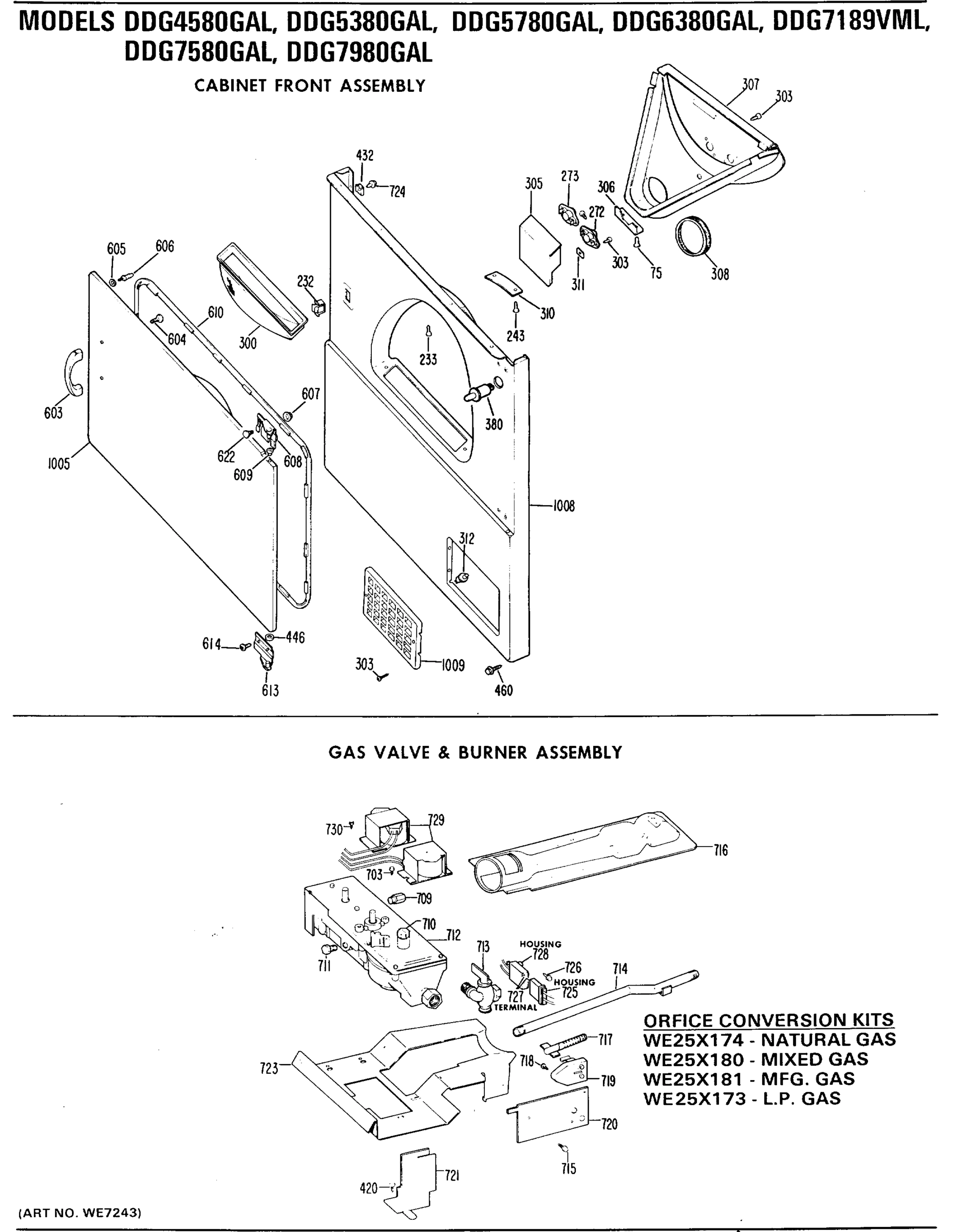 CABINET FRONT ASSEMBLY