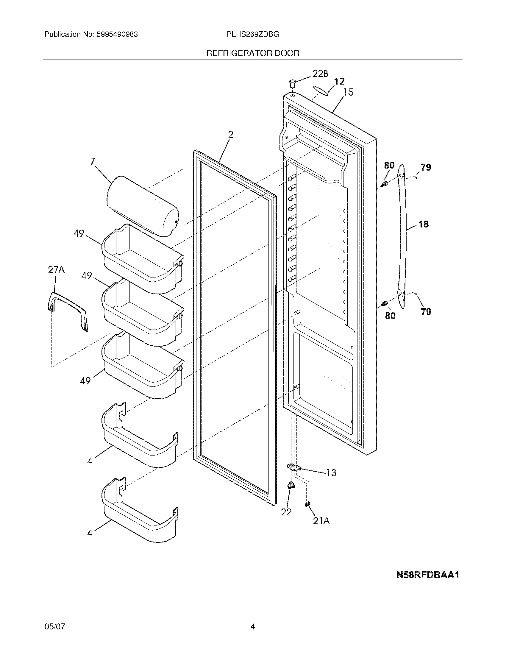 05 - REFRIGERATOR DOOR