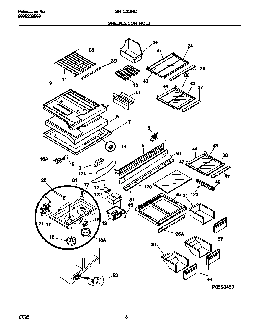 04 - SHELVES/CONTROLS