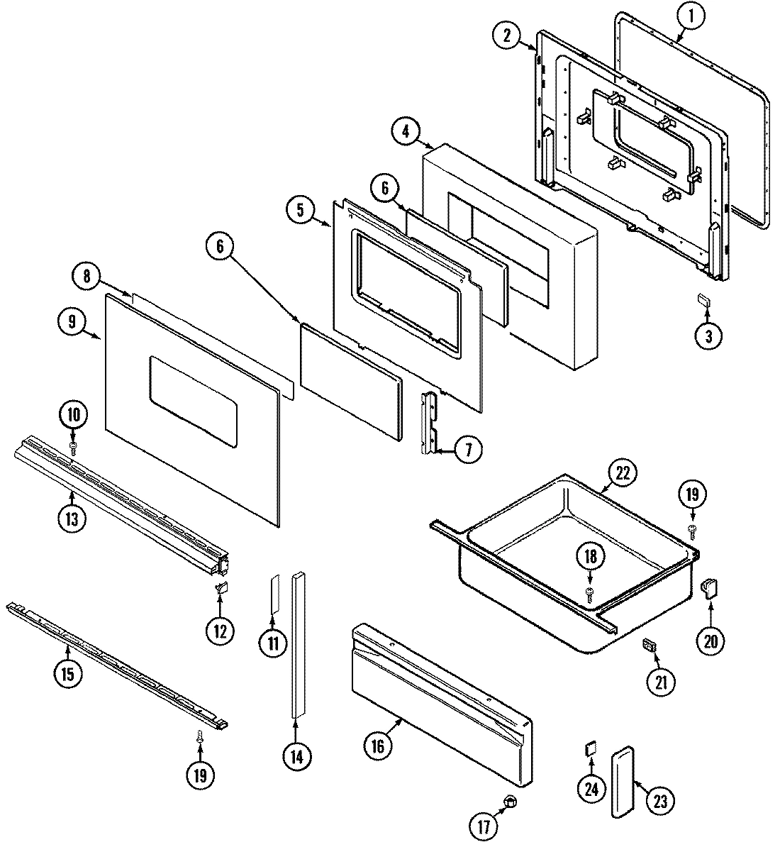 03 - DOOR/DRAWER (VVx SER. PRE. 21)