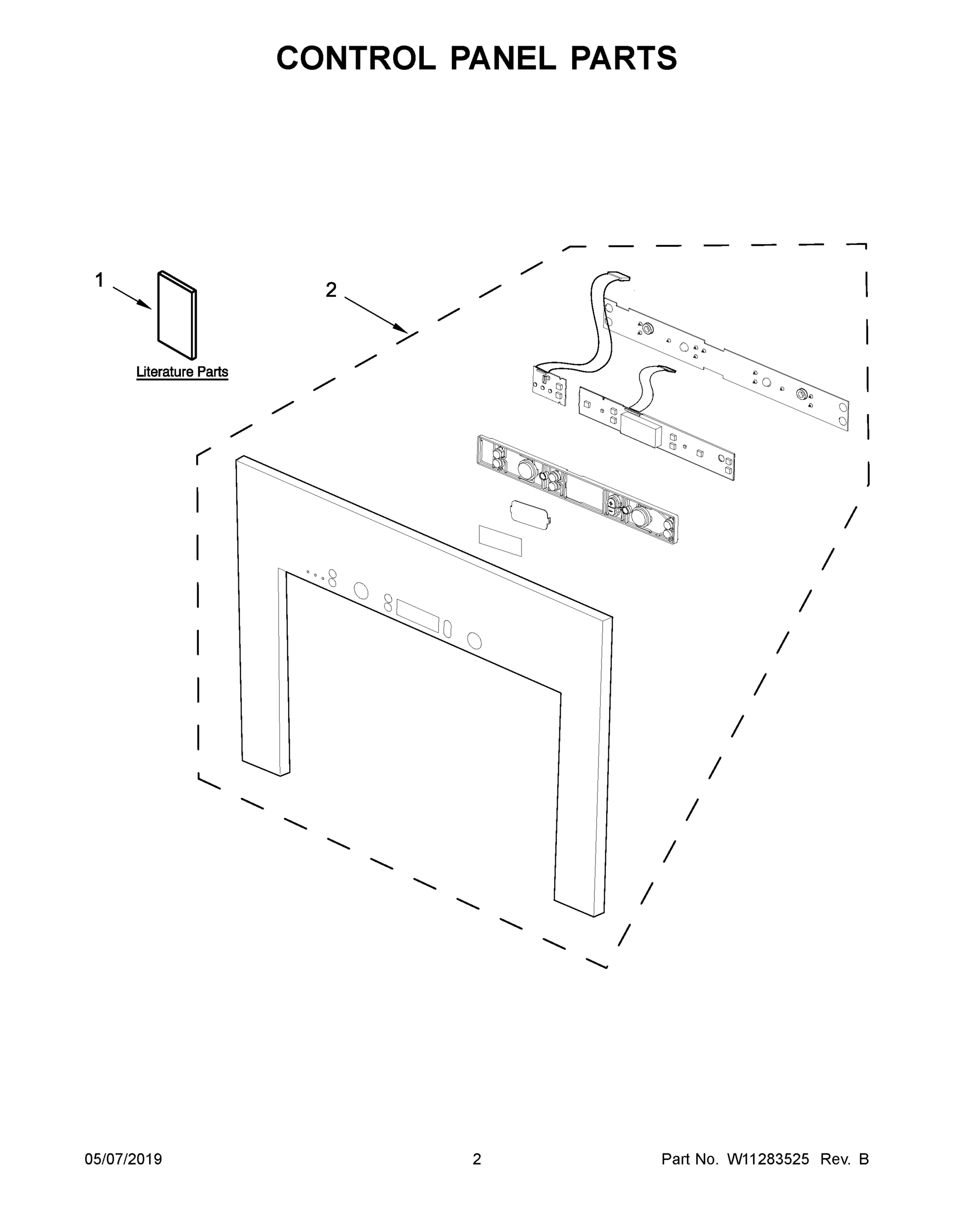 02 - CONTROL PANEL PARTS