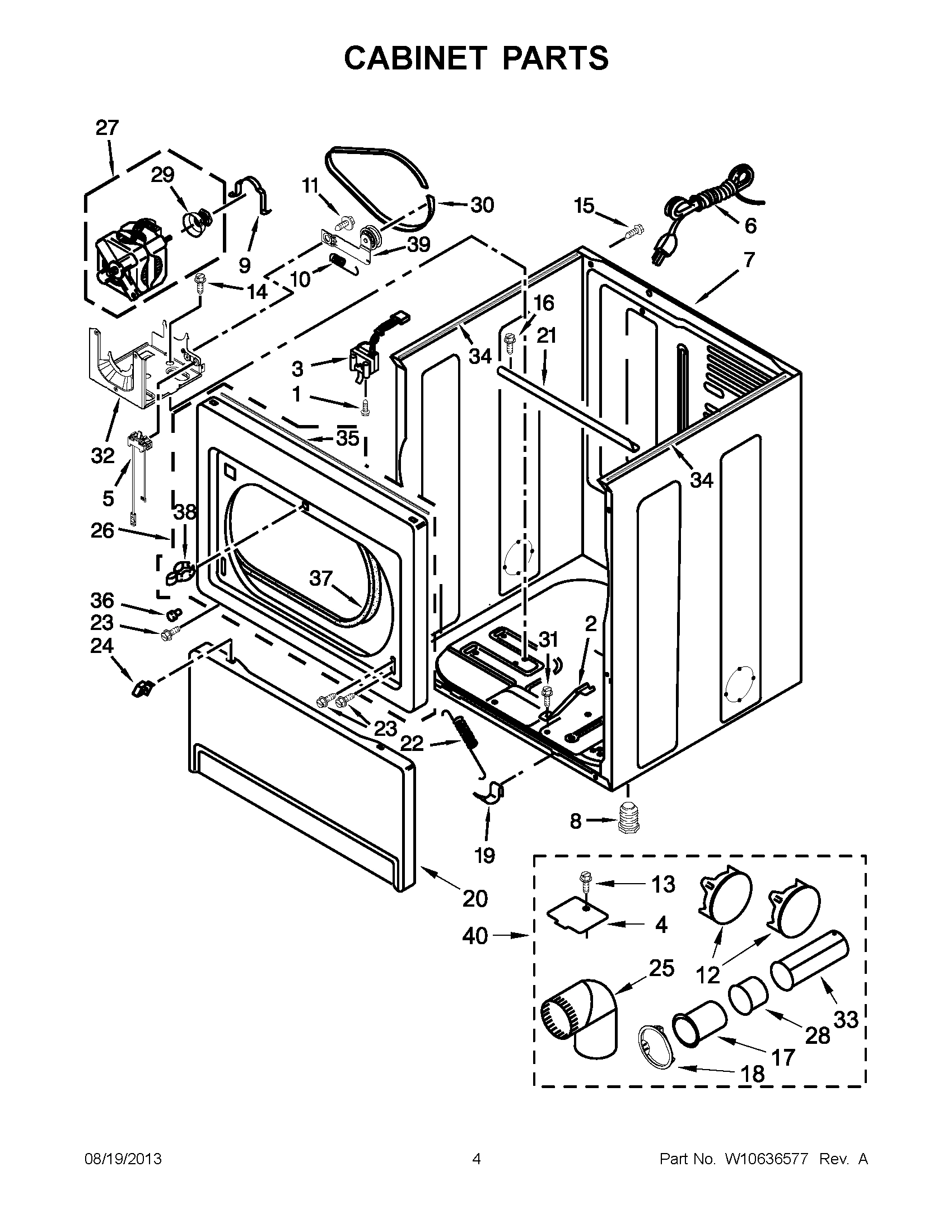 03 - CABINET PARTS