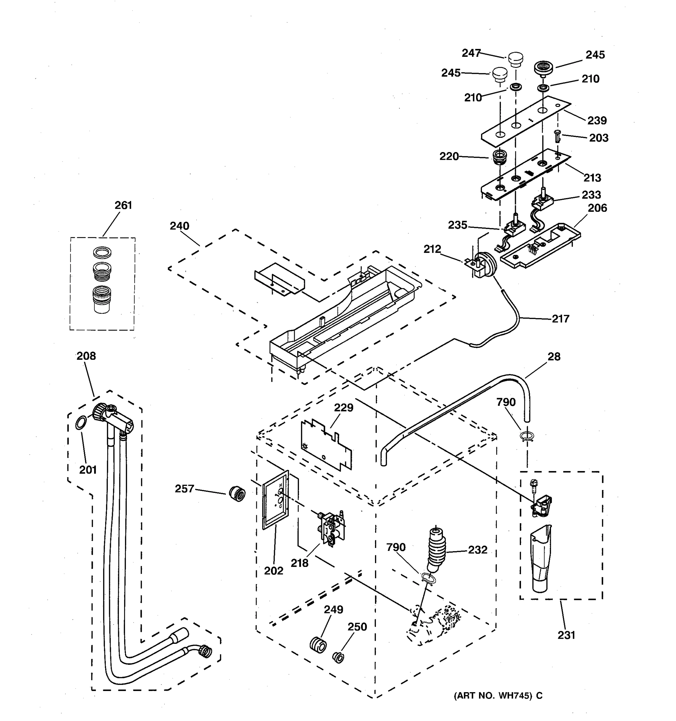 CONTROLS & REAR PANEL PARTS