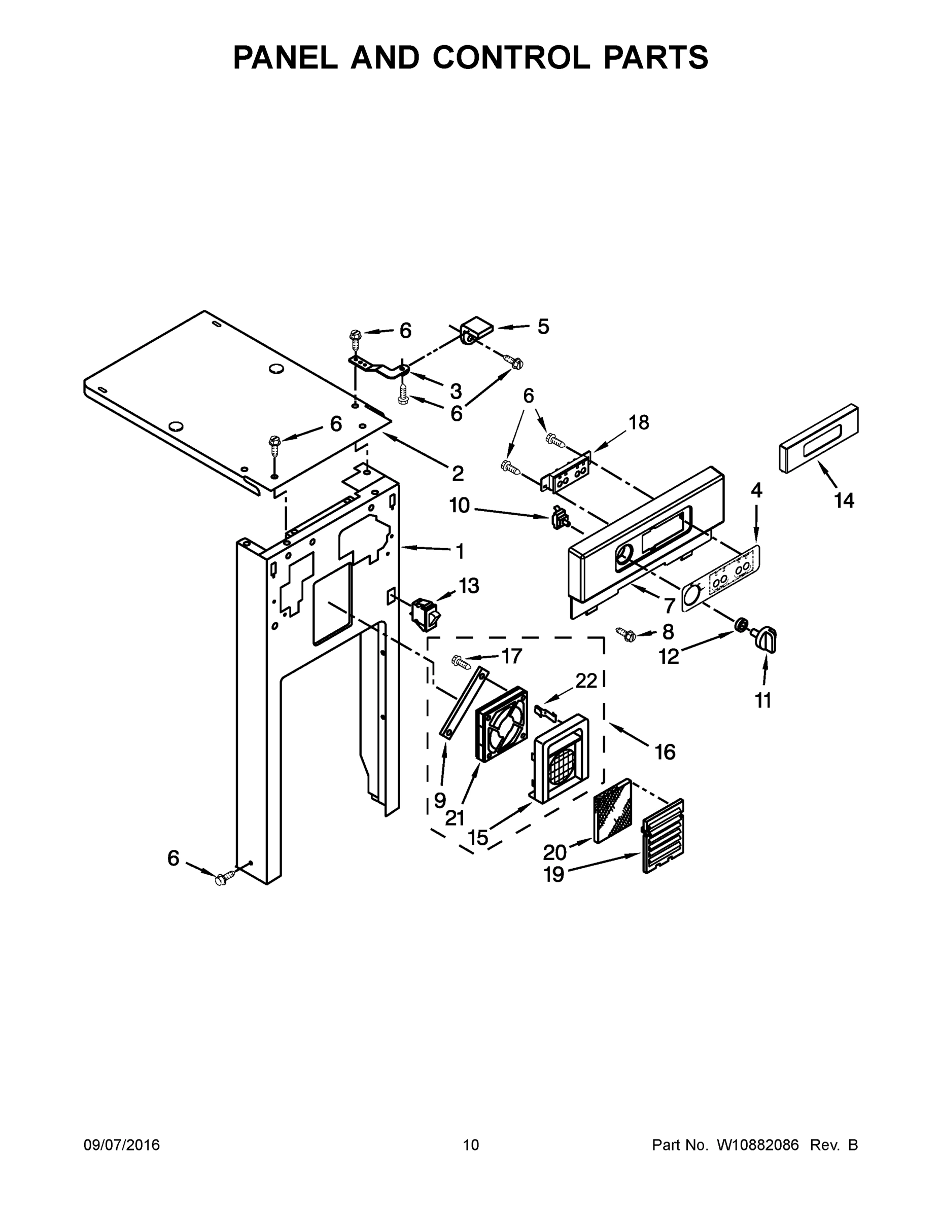 06 - PANEL AND CONTROL PARTS