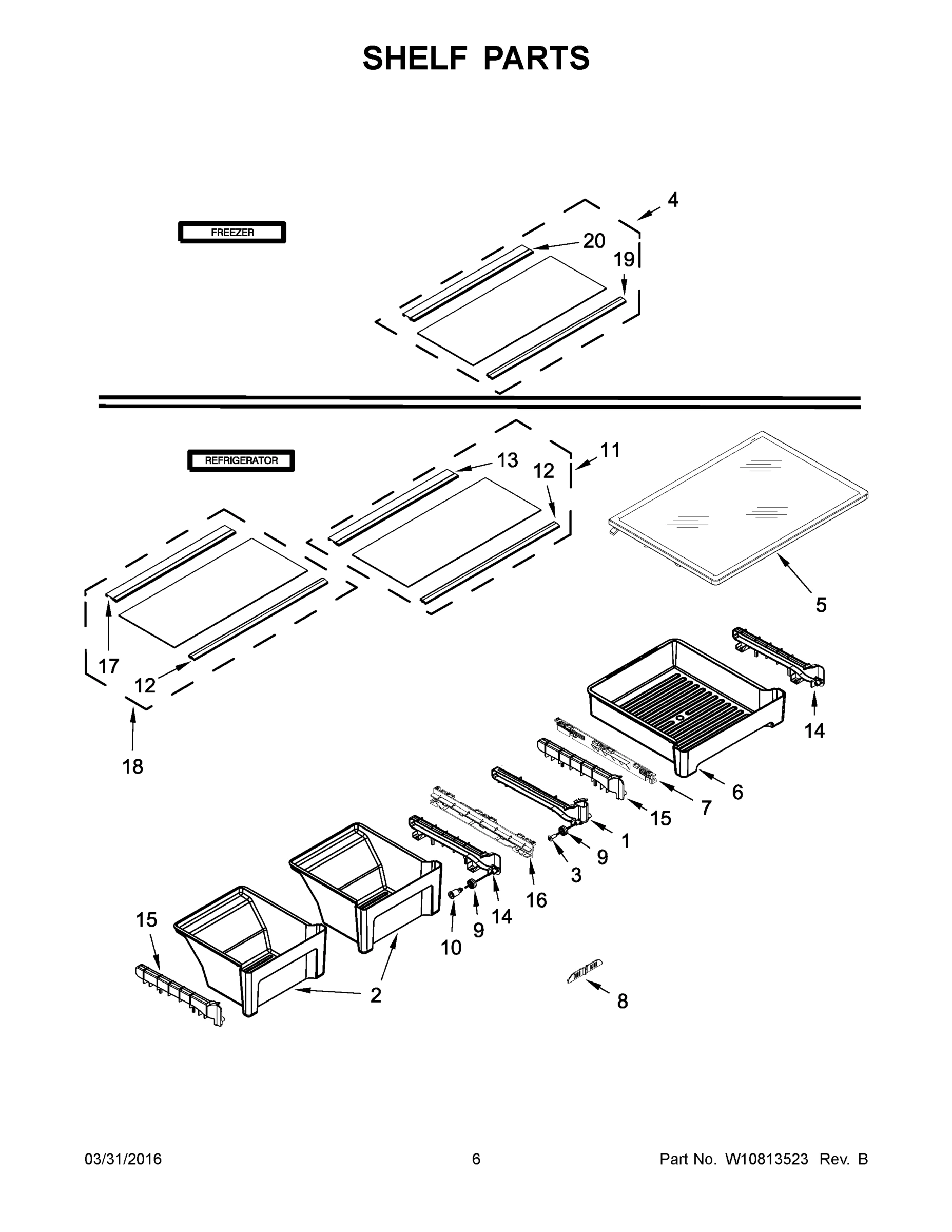 04 - SHELF PARTS