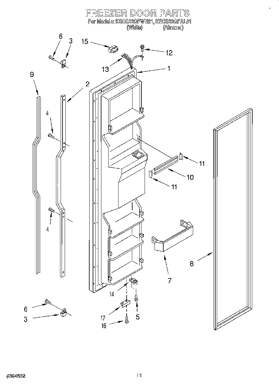 07 - FREEZER DOOR