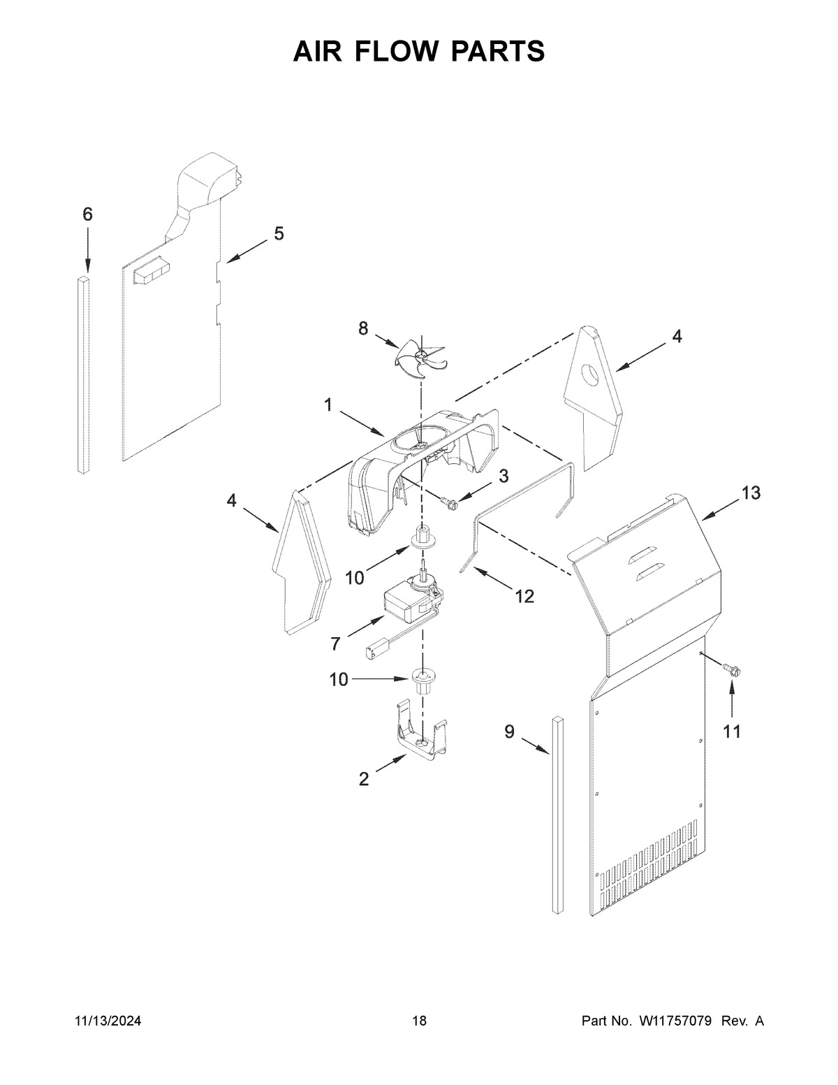 10 - AIR FLOW PARTS