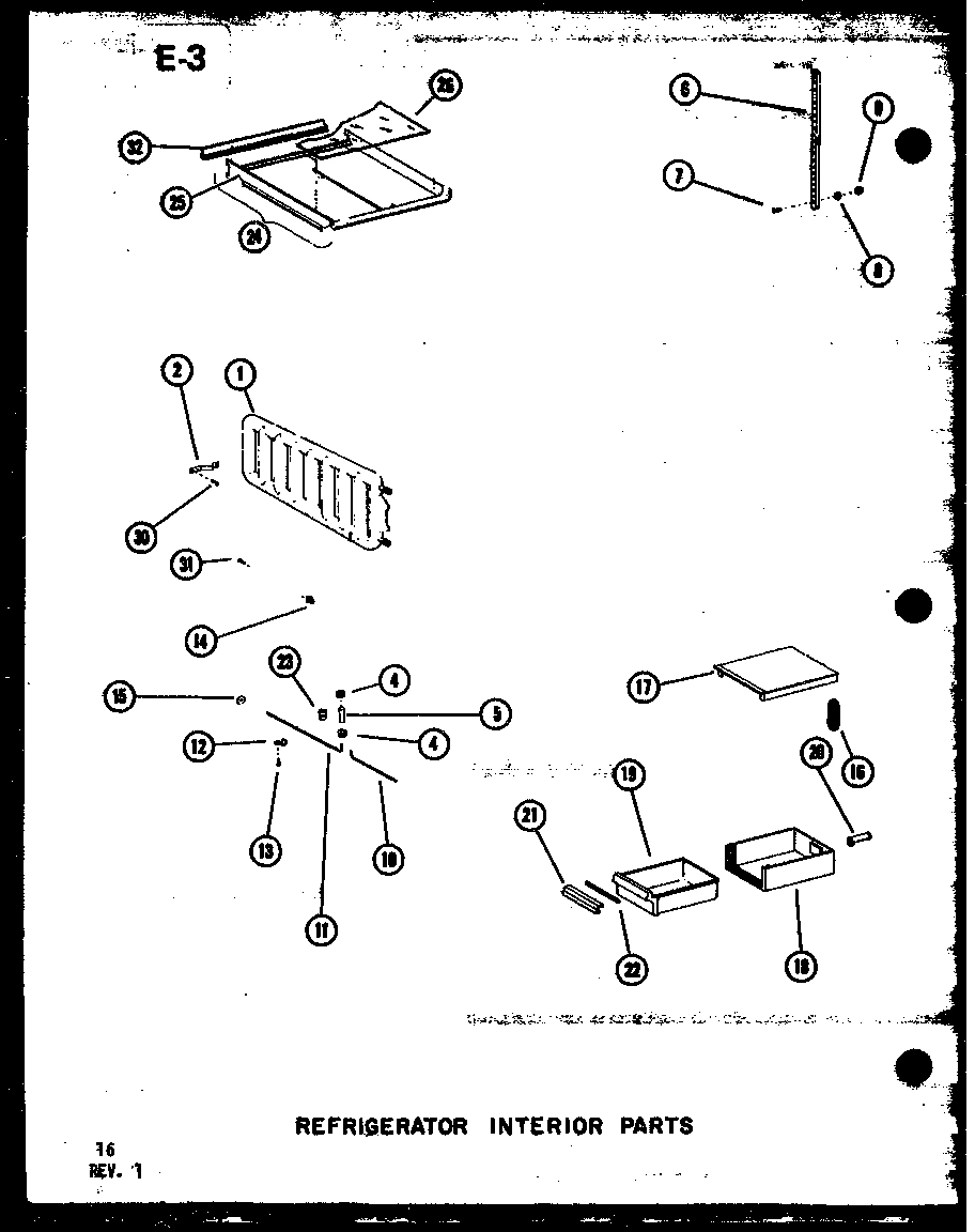 14 - REF INTERIOR PARTS