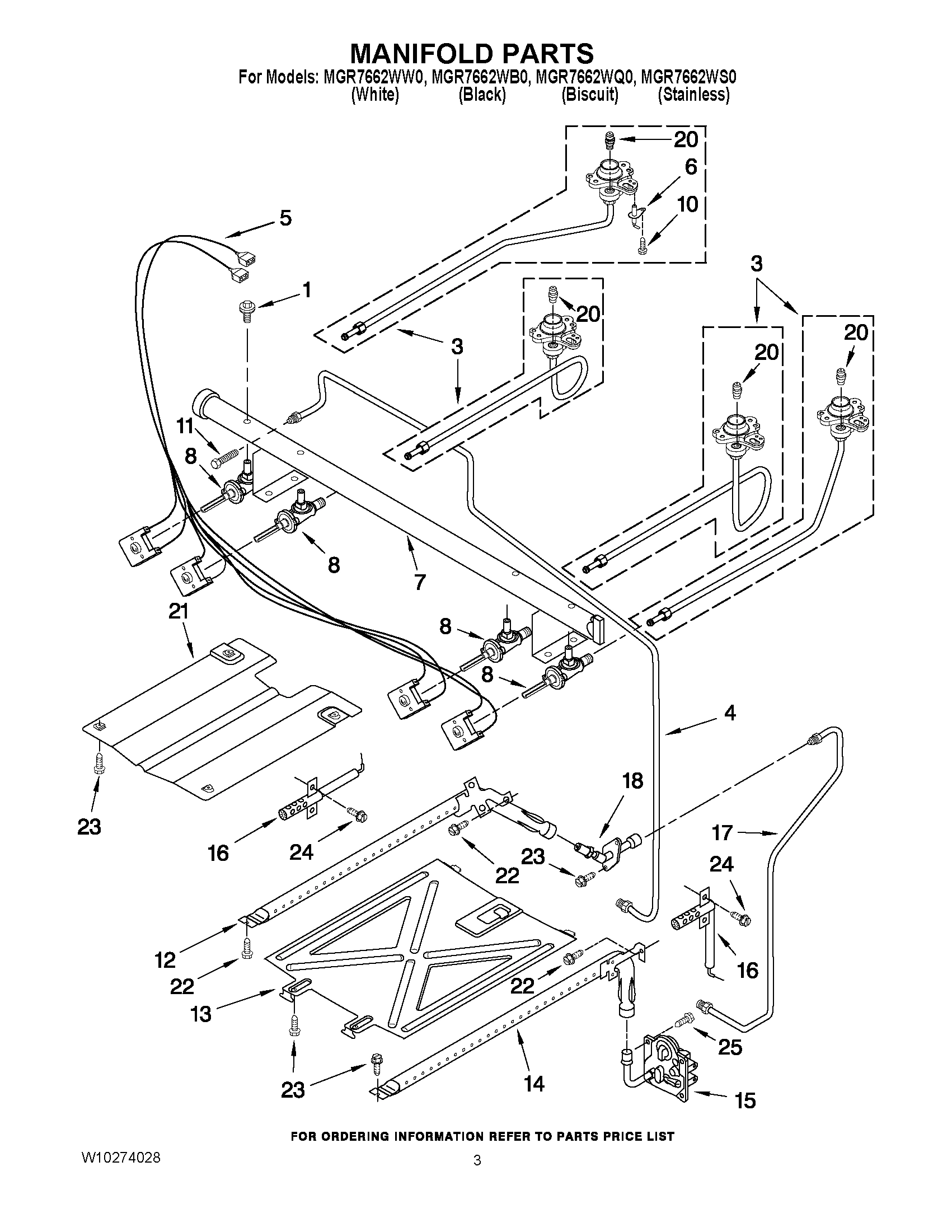 03 - MANIFOLD PARTS