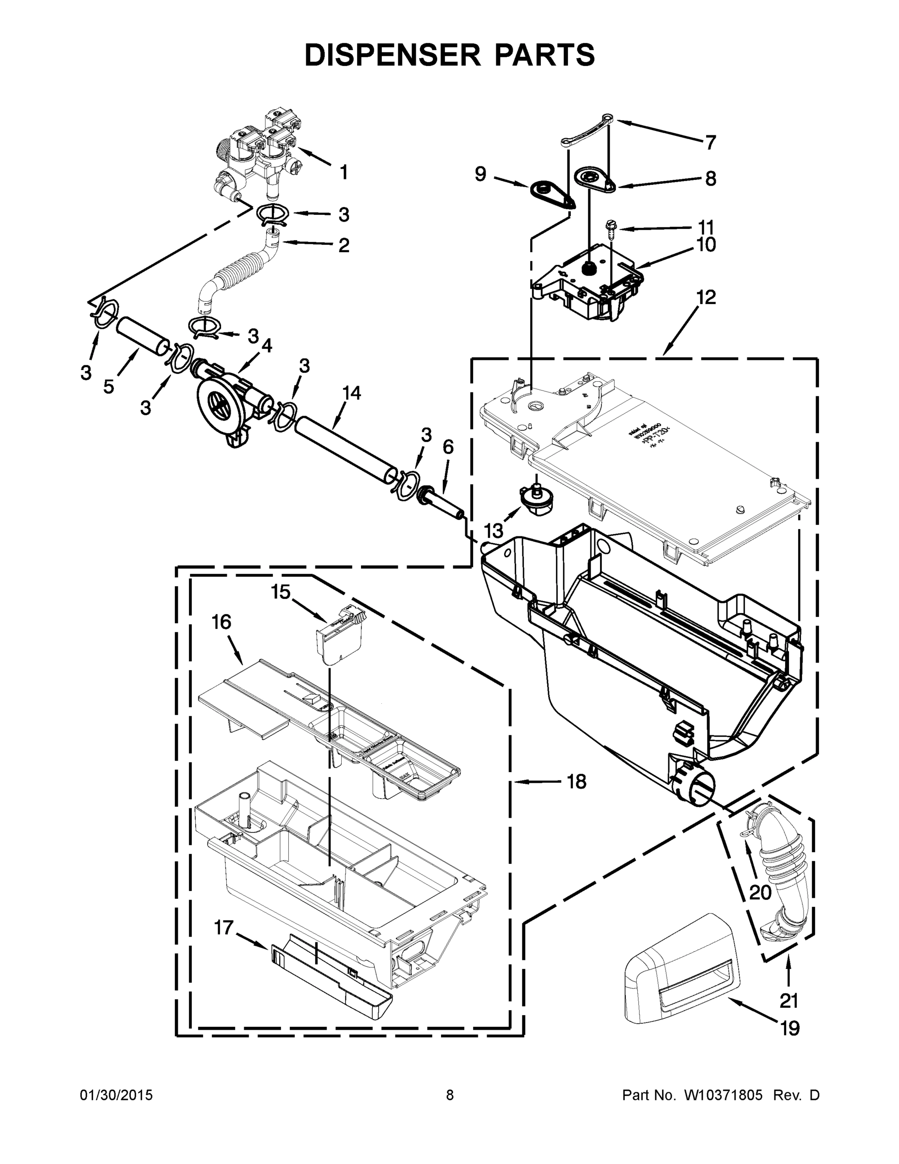 05 - DISPENSER PARTS