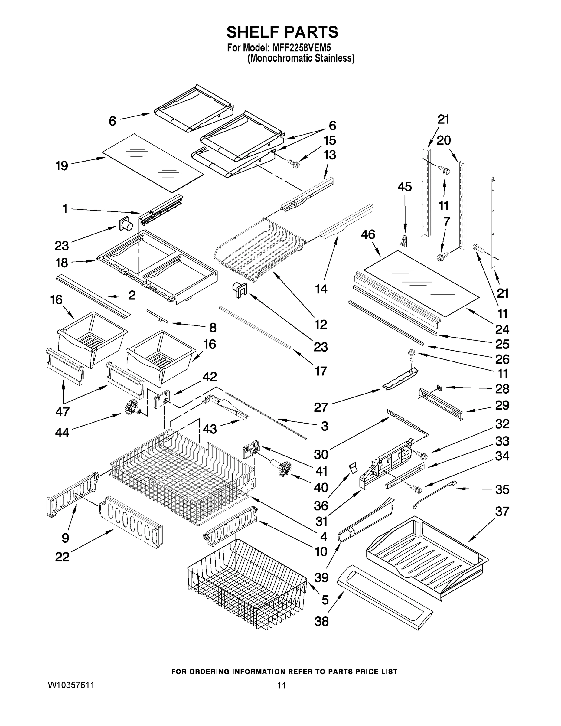07 - SHELF PARTS
