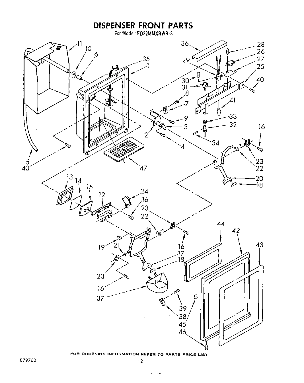 07 - DISPENSER FRONT