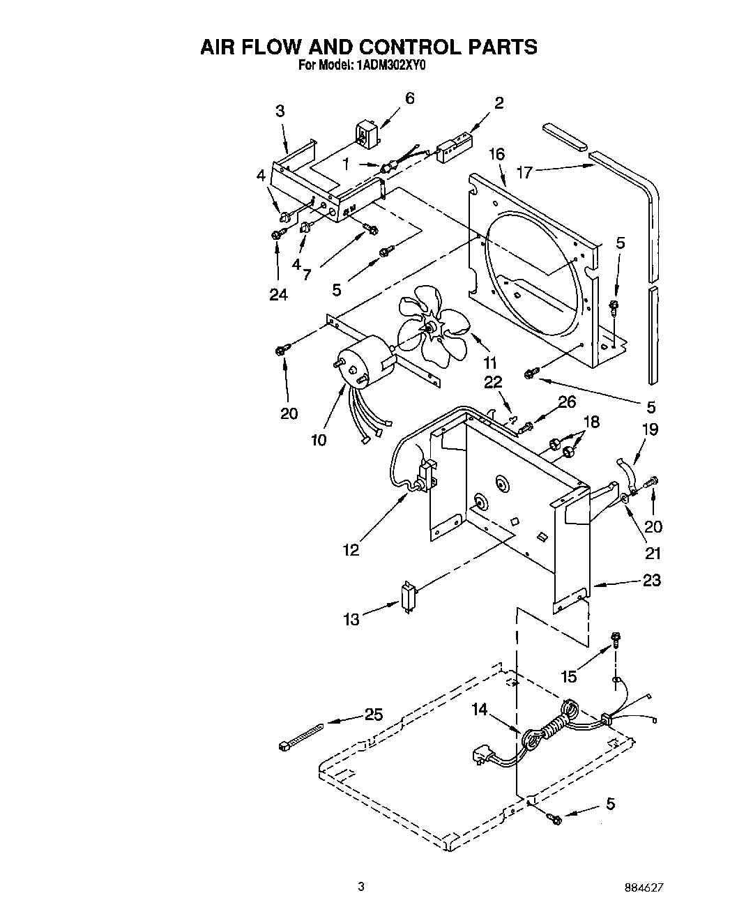 02 - AIRFLOW AND CONTROL PARTS
