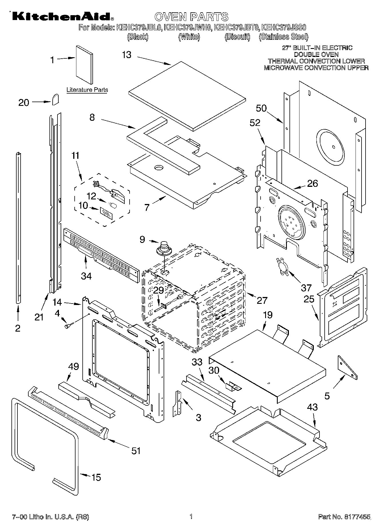 01 - OVEN, LITERATURE