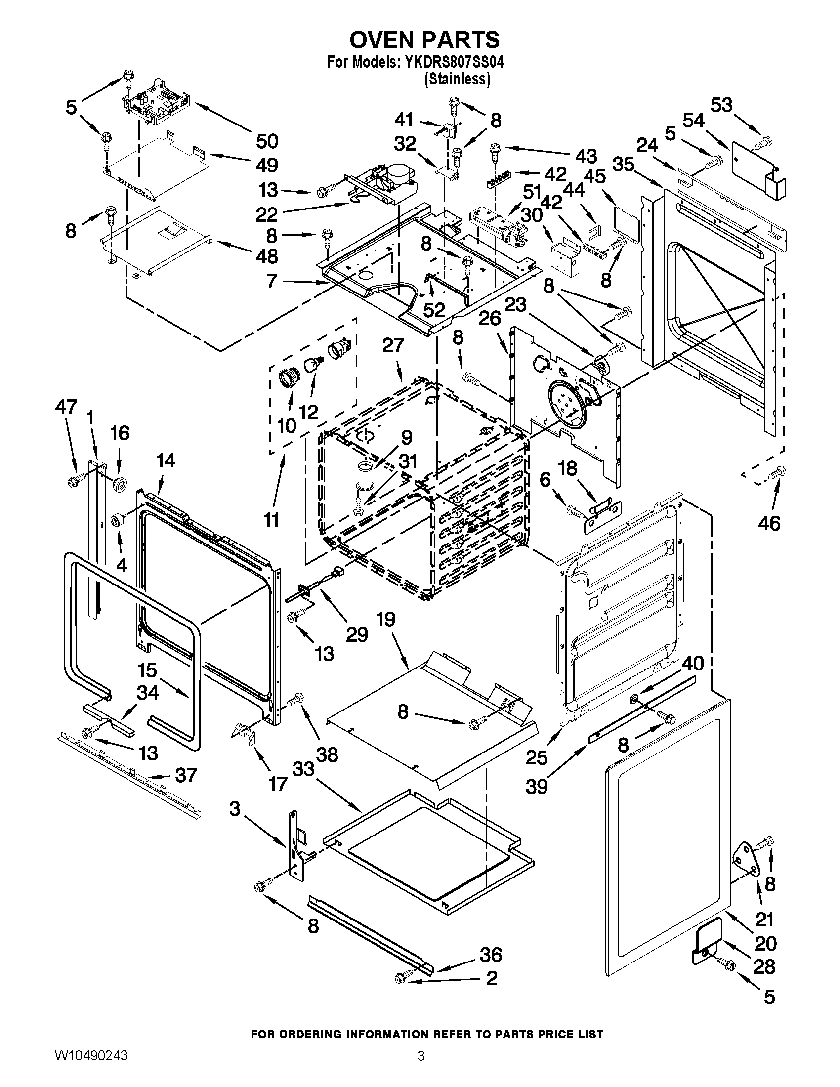 02 - OVEN PARTS