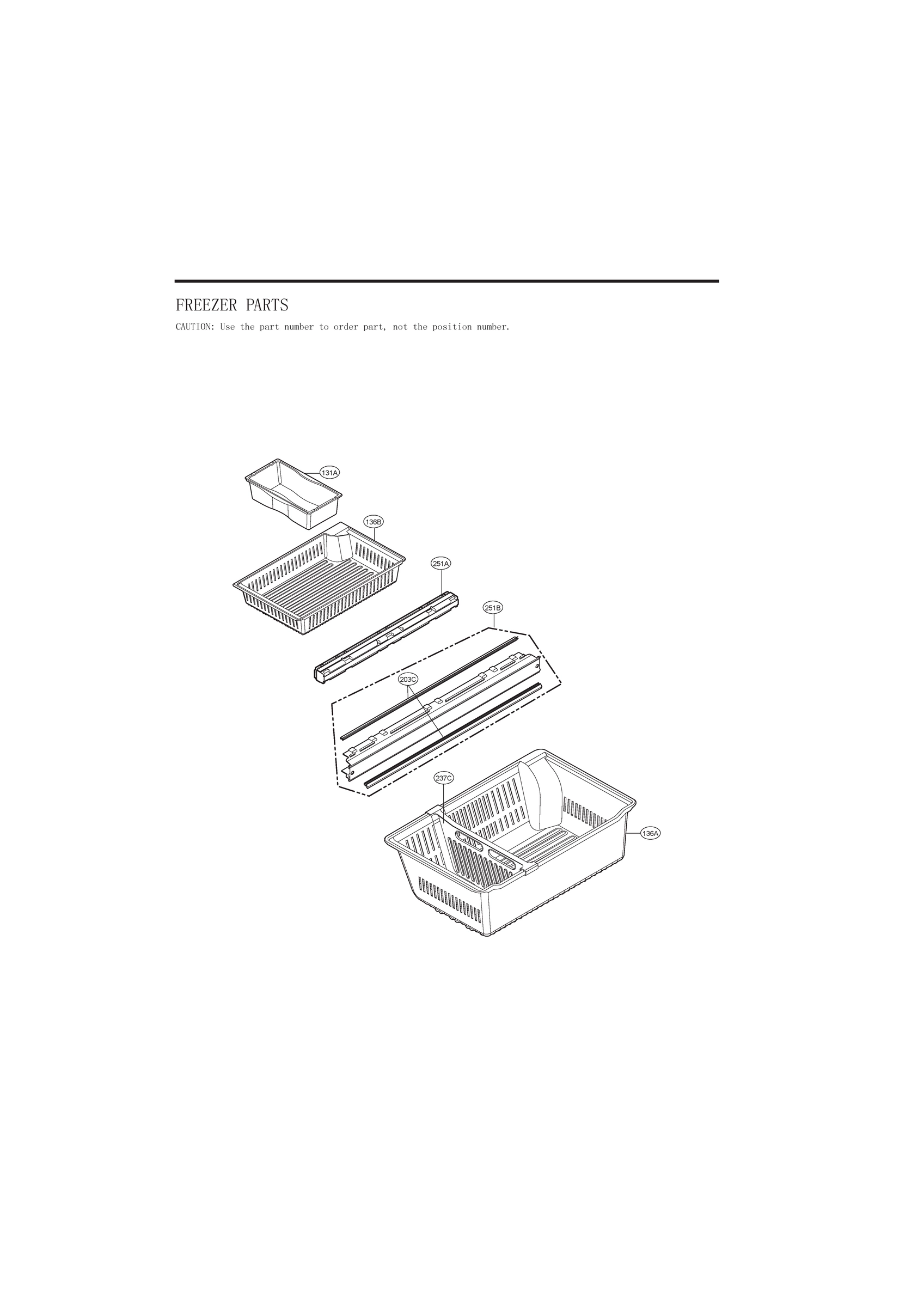 FREEZER PARTS