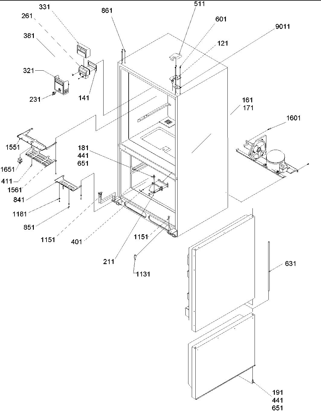 05 - CONTROL, HINGES & SHIELDS
