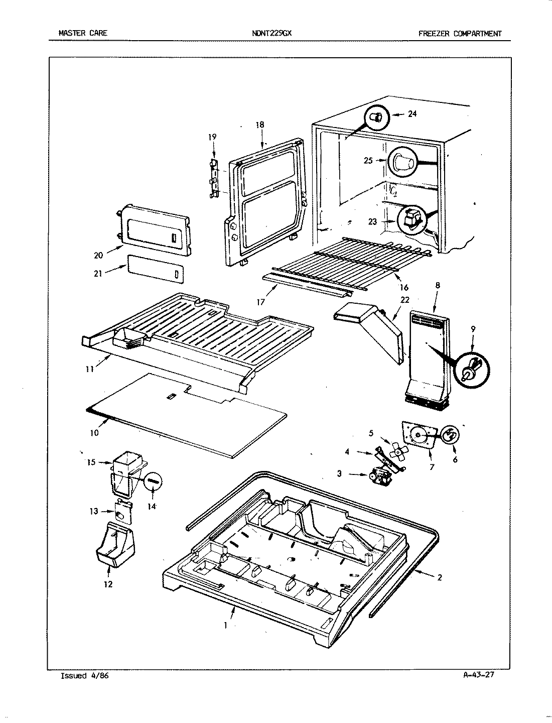 01 - FREEZER COMPARTMENT