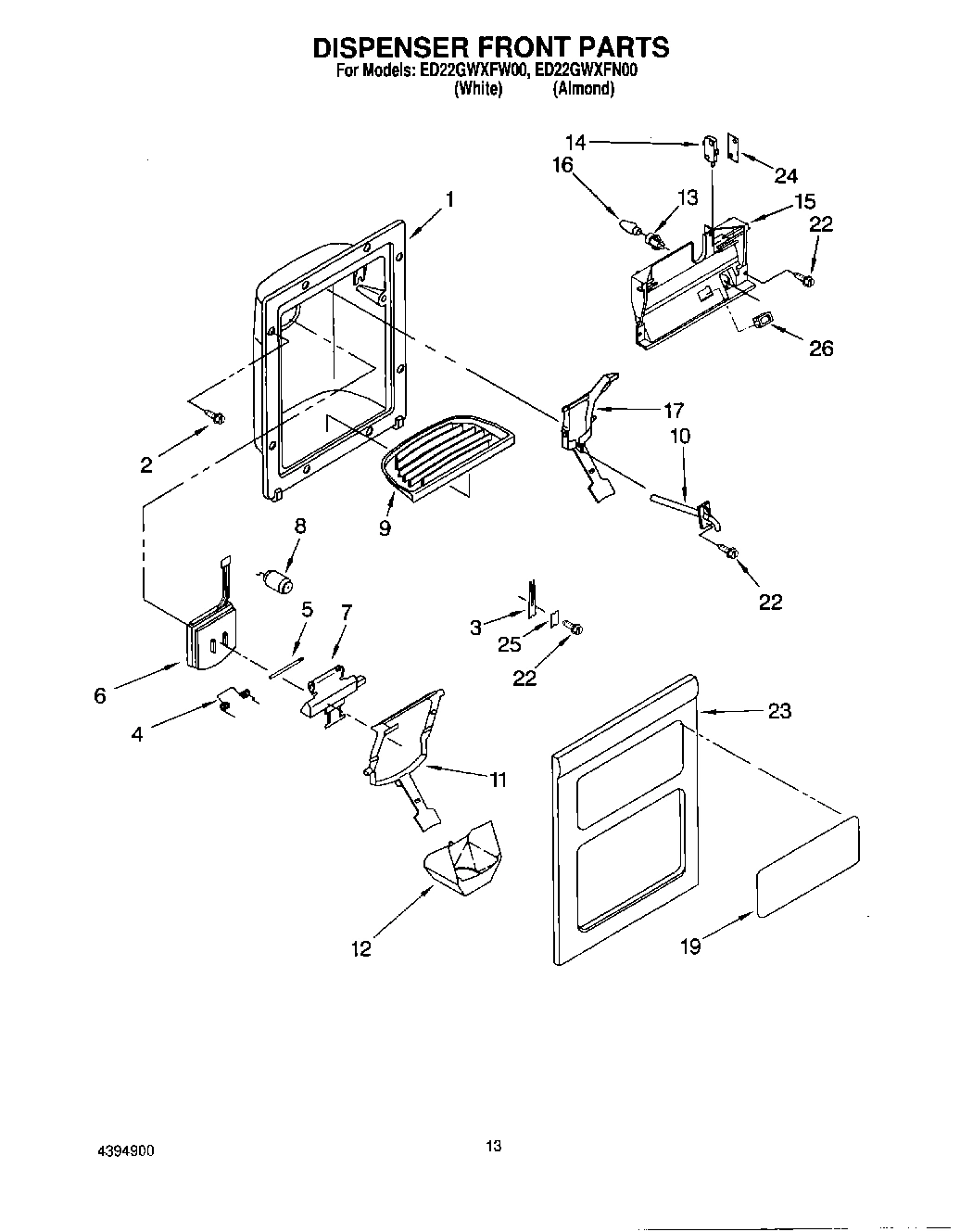09 - DISPENSER FRONT