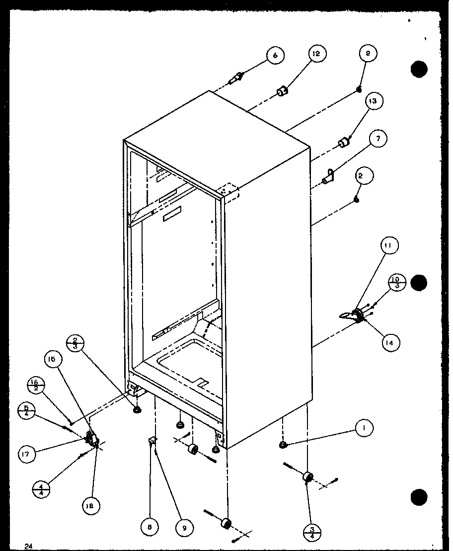 03 - CABINET BOTTOM AND BACK