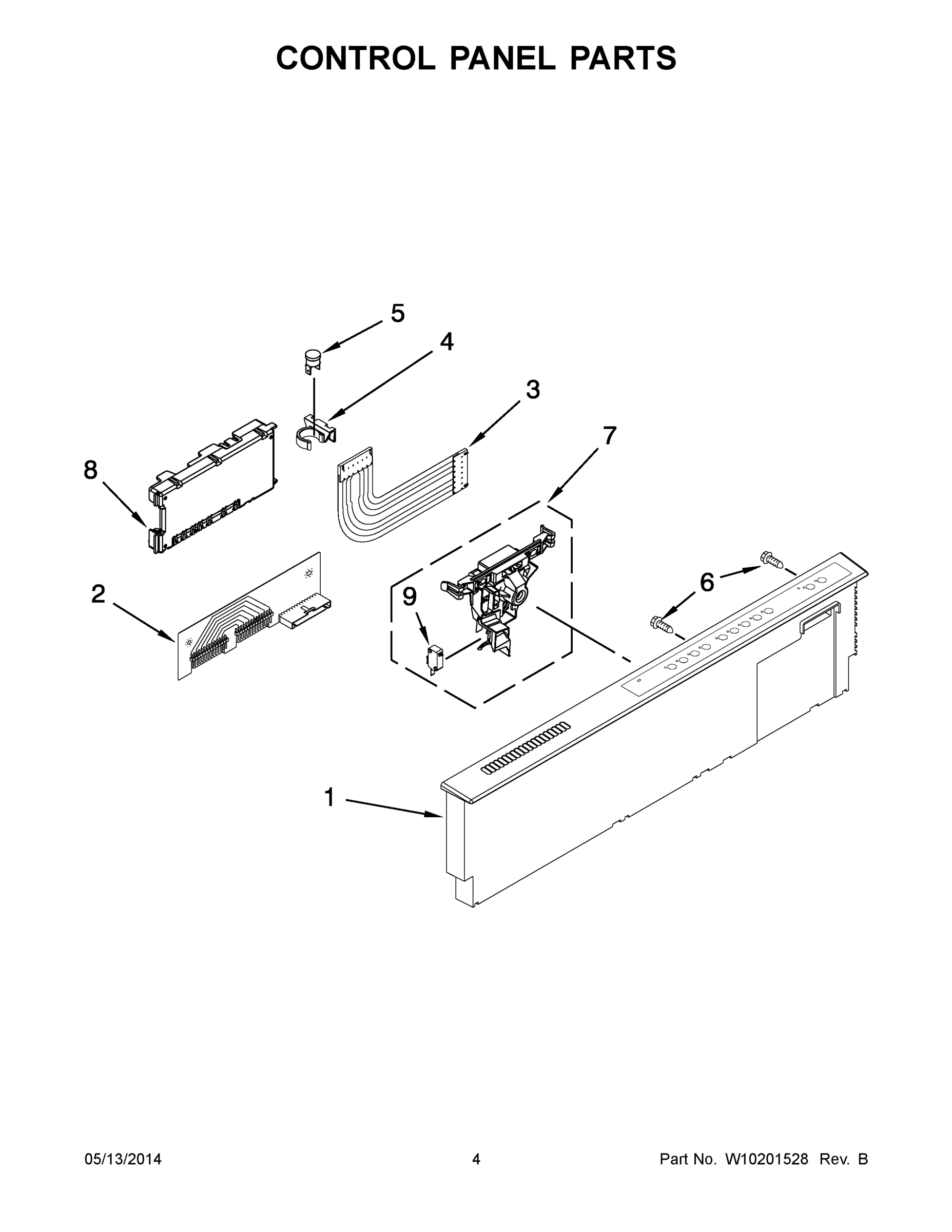 03 - CONTROL PANEL PARTS