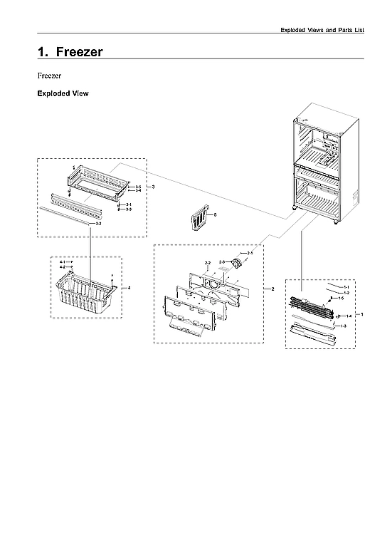 FREEZER PARTS
