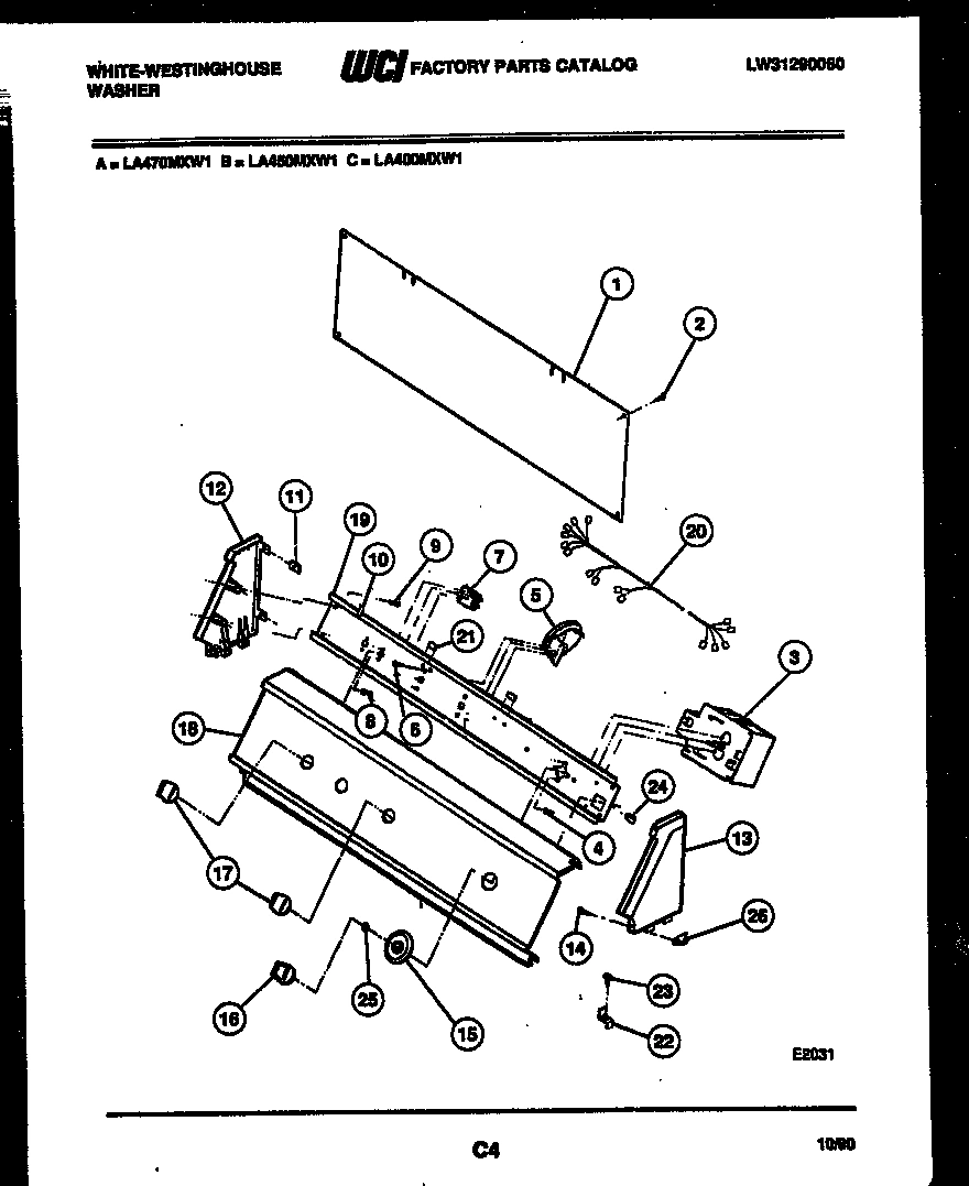 05 - CONSOLE AND CONTROL PARTS