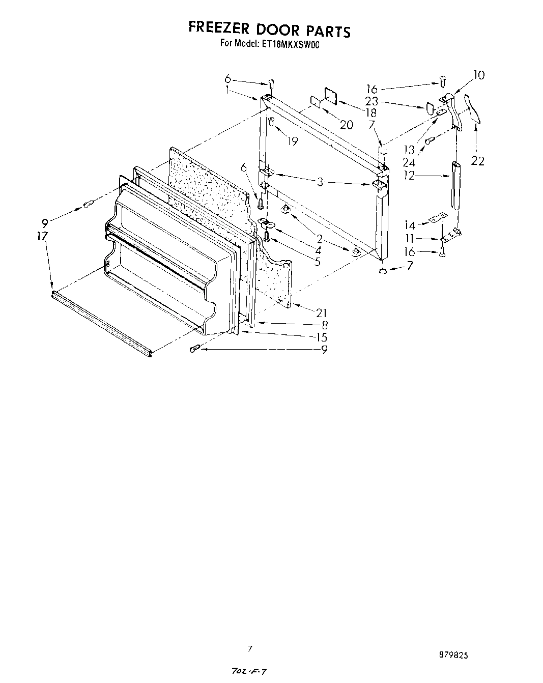 06 - FREEZER DOOR