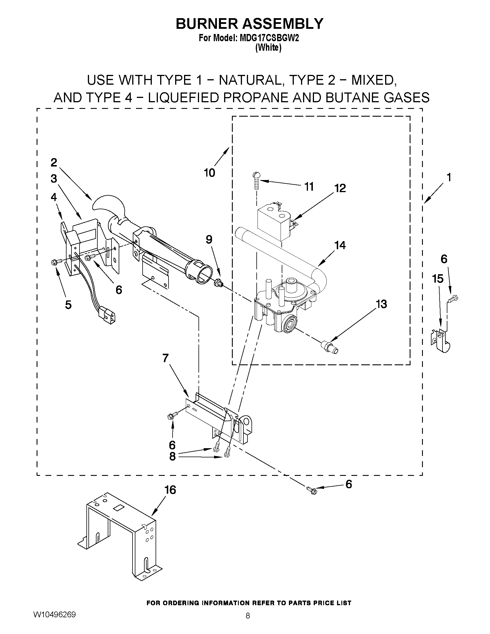 04 - BURNER ASSEMBLY