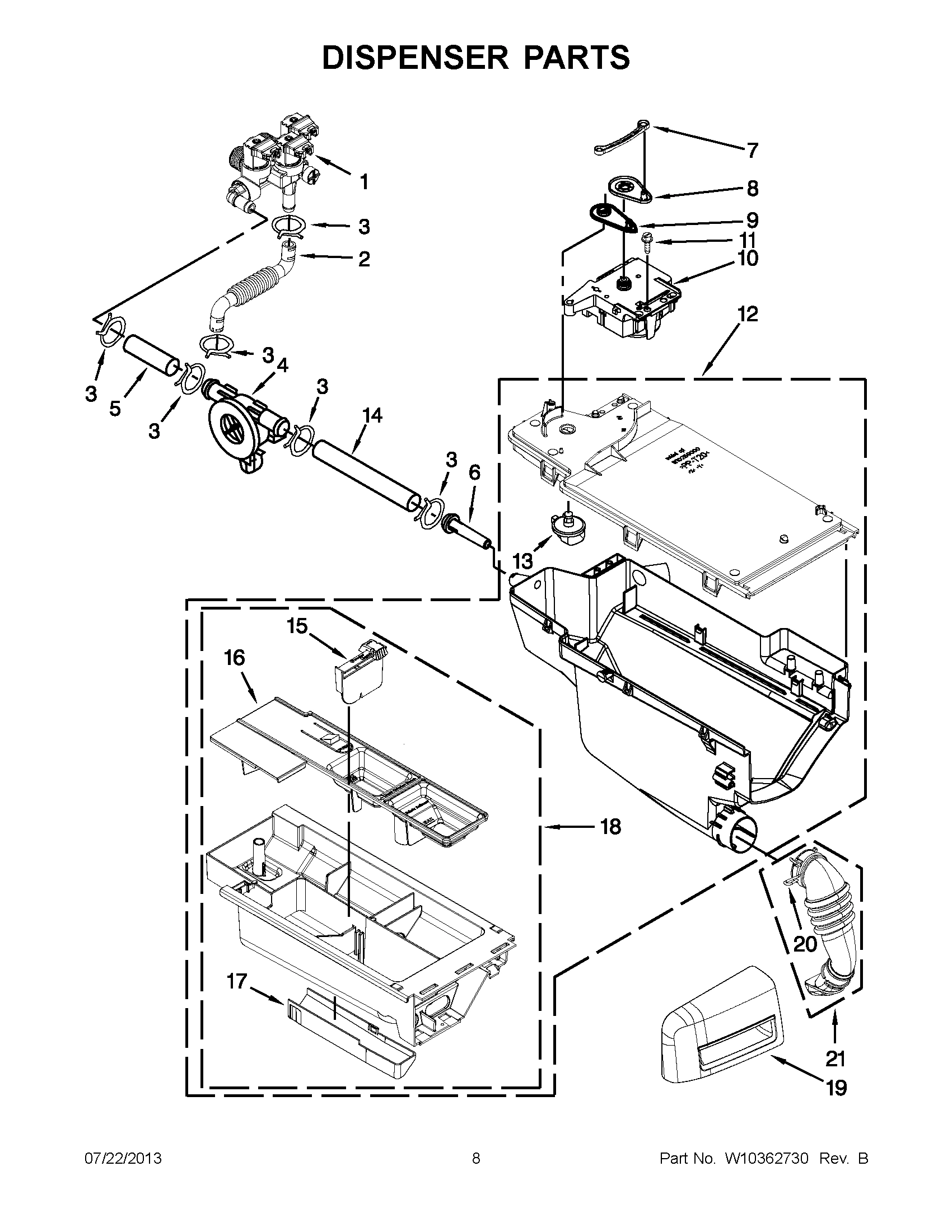 04 - DISPENSER PARTS