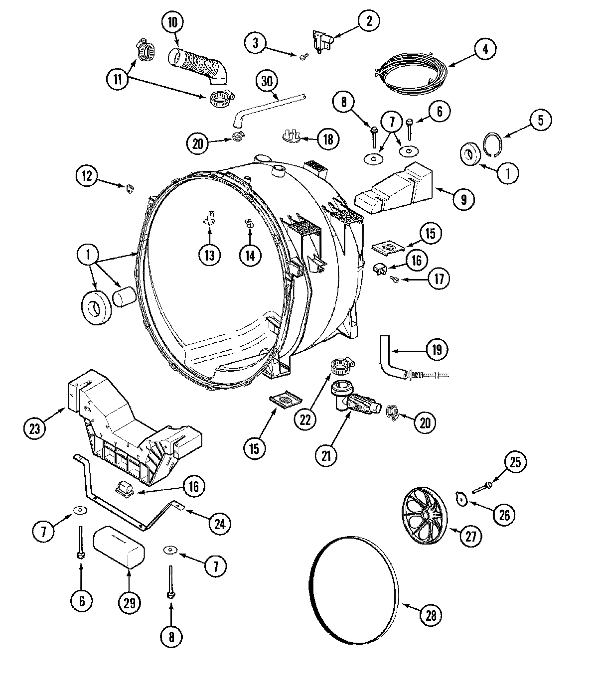 08 - OUTER TUB