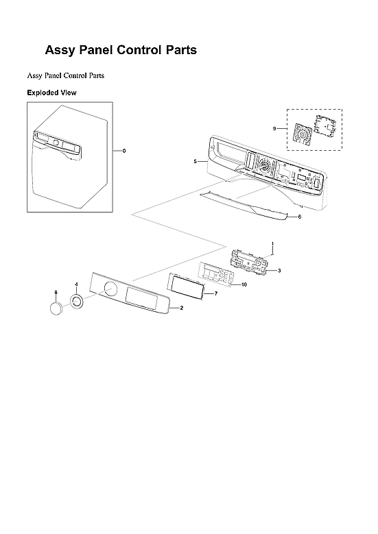 Control Panel Assembly
