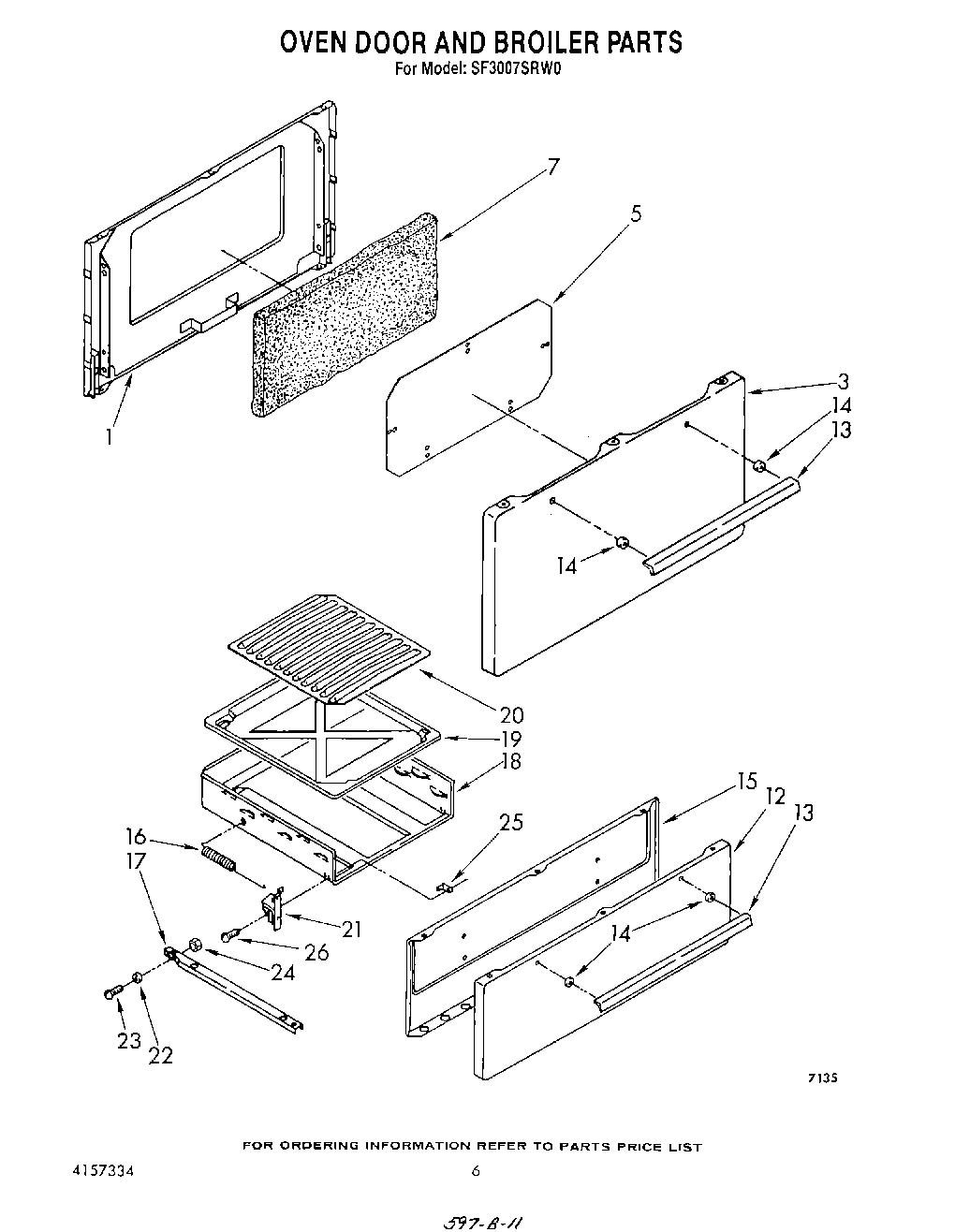 05 - OVEN DOOR AND BROILER