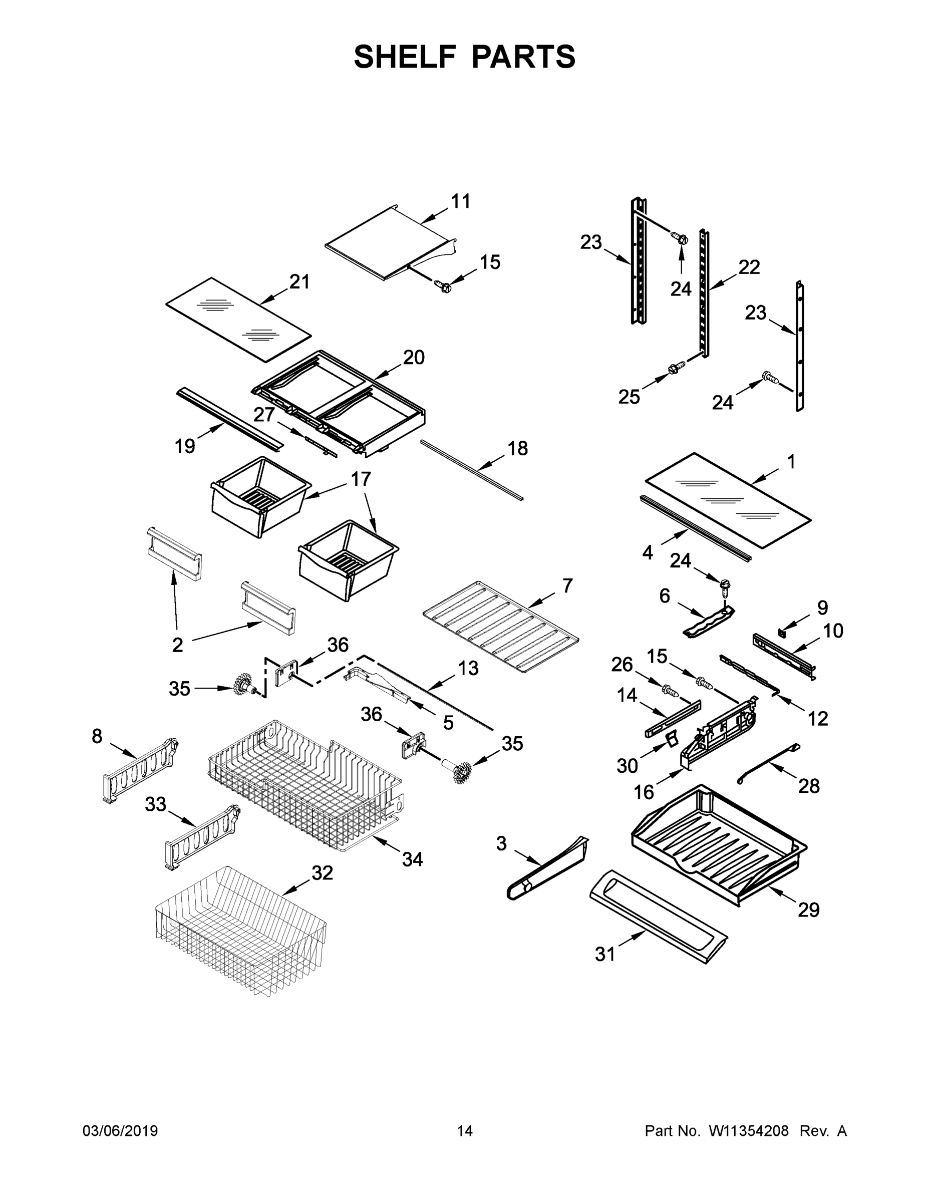 08 - SHELF PARTS
