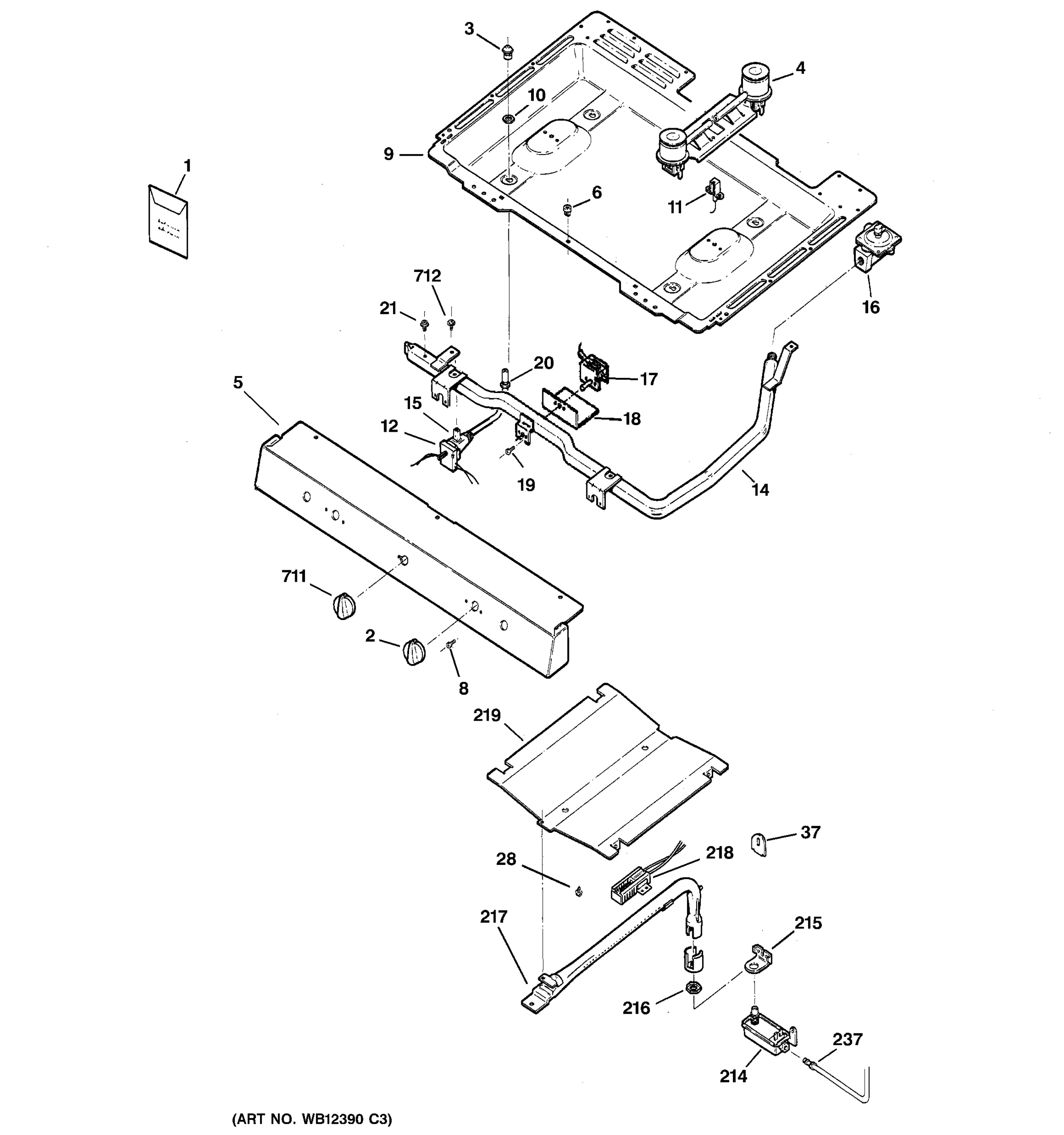 GAS & BURNER PARTS